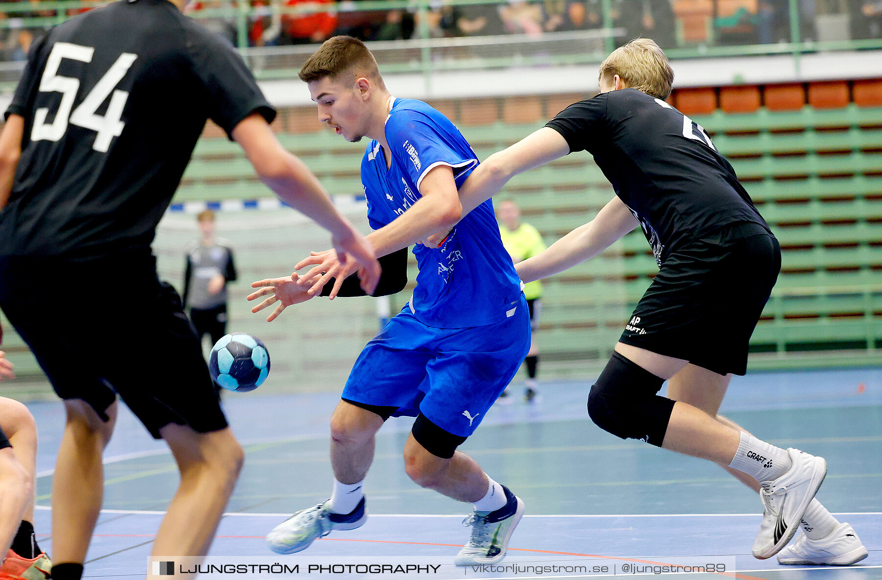 USM P16 Steg 3 IFK Skövde HK 1-Halmstad HF Röd 26-17,herr,Arena Skövde,Skövde,Sverige,Ungdoms-SM,Handboll,2024,329046