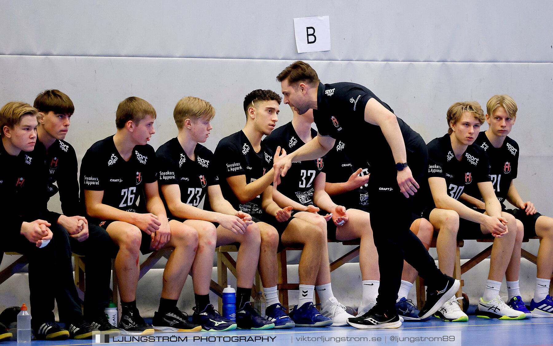 USM P16 Steg 3 IFK Skövde HK 1-Halmstad HF Röd 26-17,herr,Arena Skövde,Skövde,Sverige,Ungdoms-SM,Handboll,2024,329047