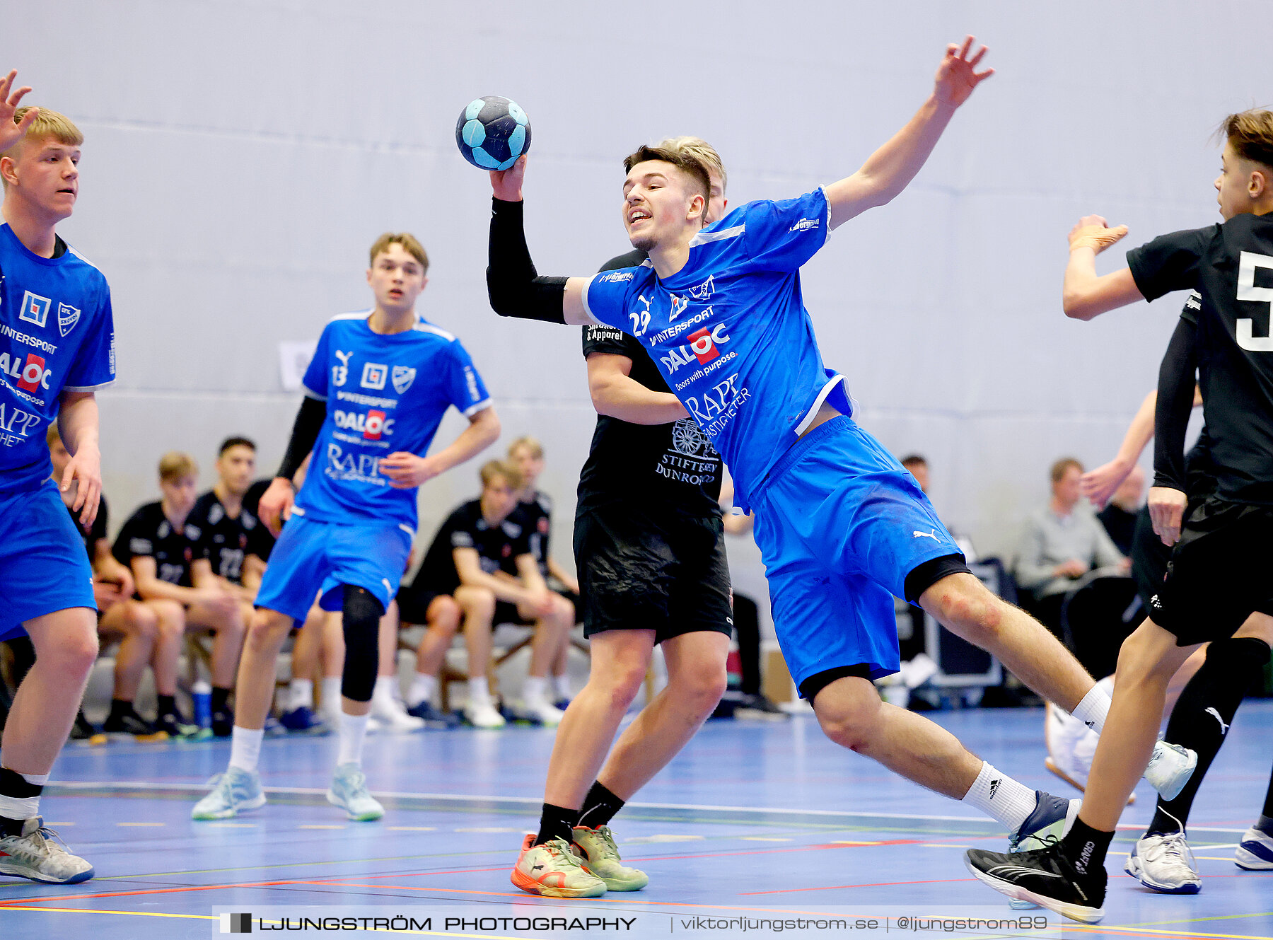 USM P16 Steg 3 IFK Skövde HK 1-Halmstad HF Röd 26-17,herr,Arena Skövde,Skövde,Sverige,Ungdoms-SM,Handboll,2024,329049