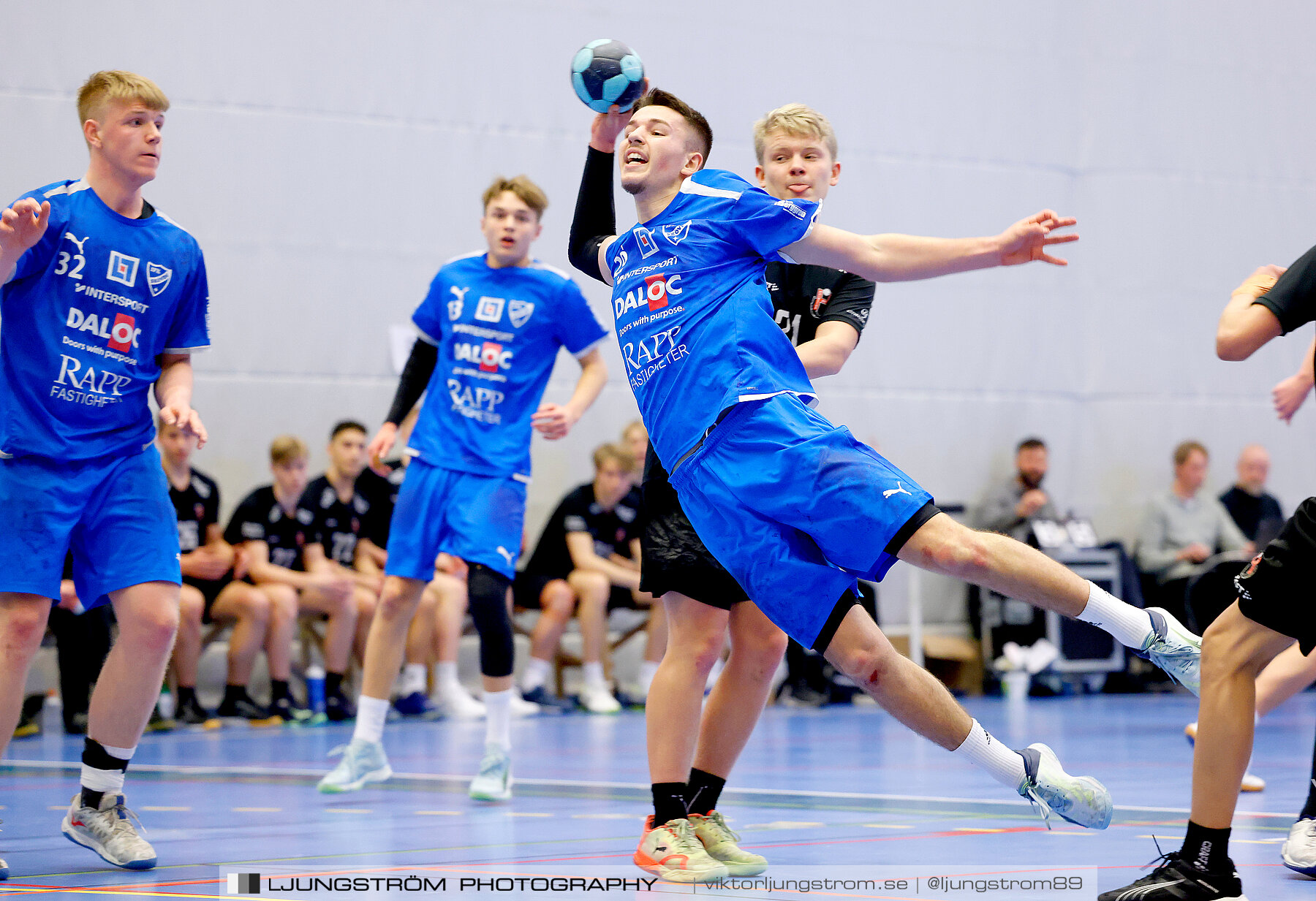 USM P16 Steg 3 IFK Skövde HK 1-Halmstad HF Röd 26-17,herr,Arena Skövde,Skövde,Sverige,Ungdoms-SM,Handboll,2024,329050