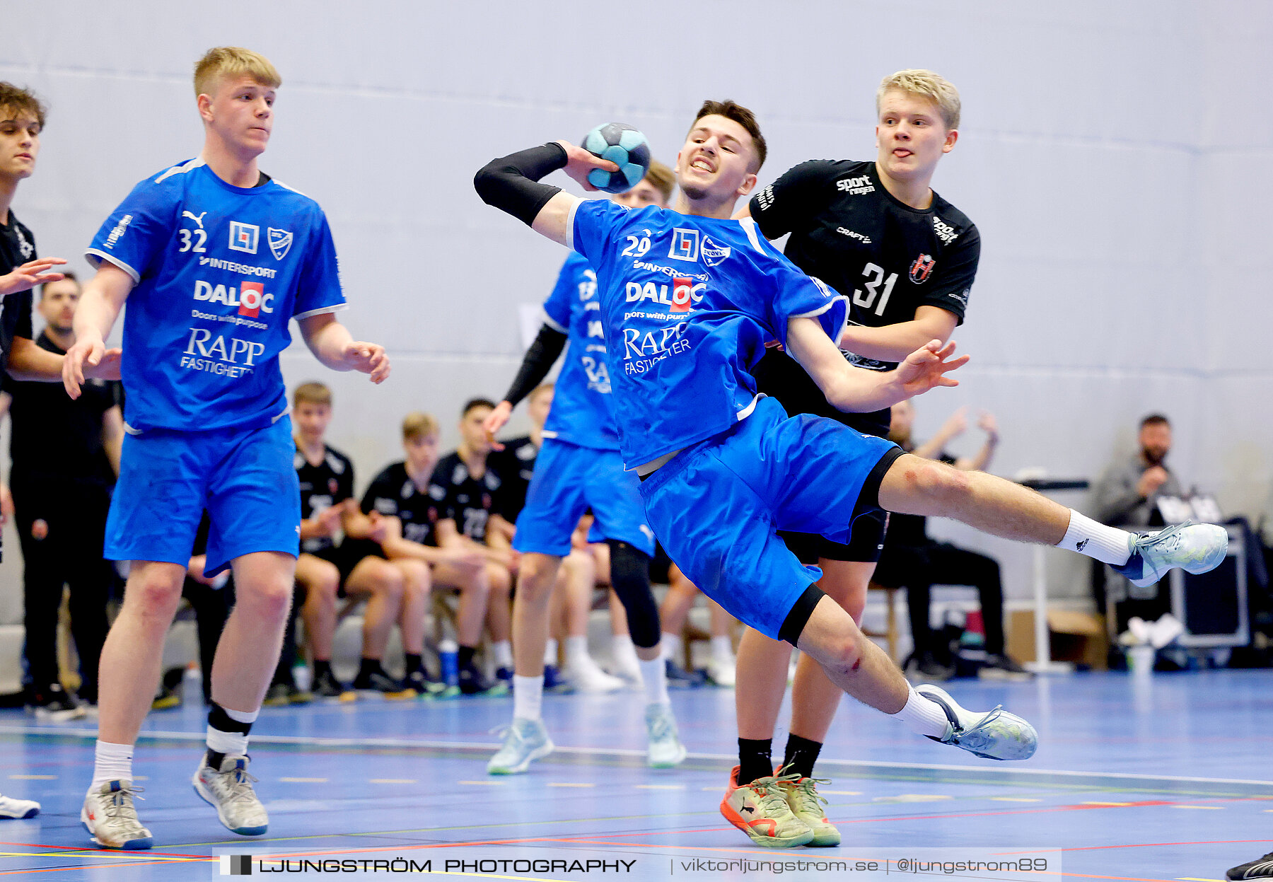 USM P16 Steg 3 IFK Skövde HK 1-Halmstad HF Röd 26-17,herr,Arena Skövde,Skövde,Sverige,Ungdoms-SM,Handboll,2024,329051