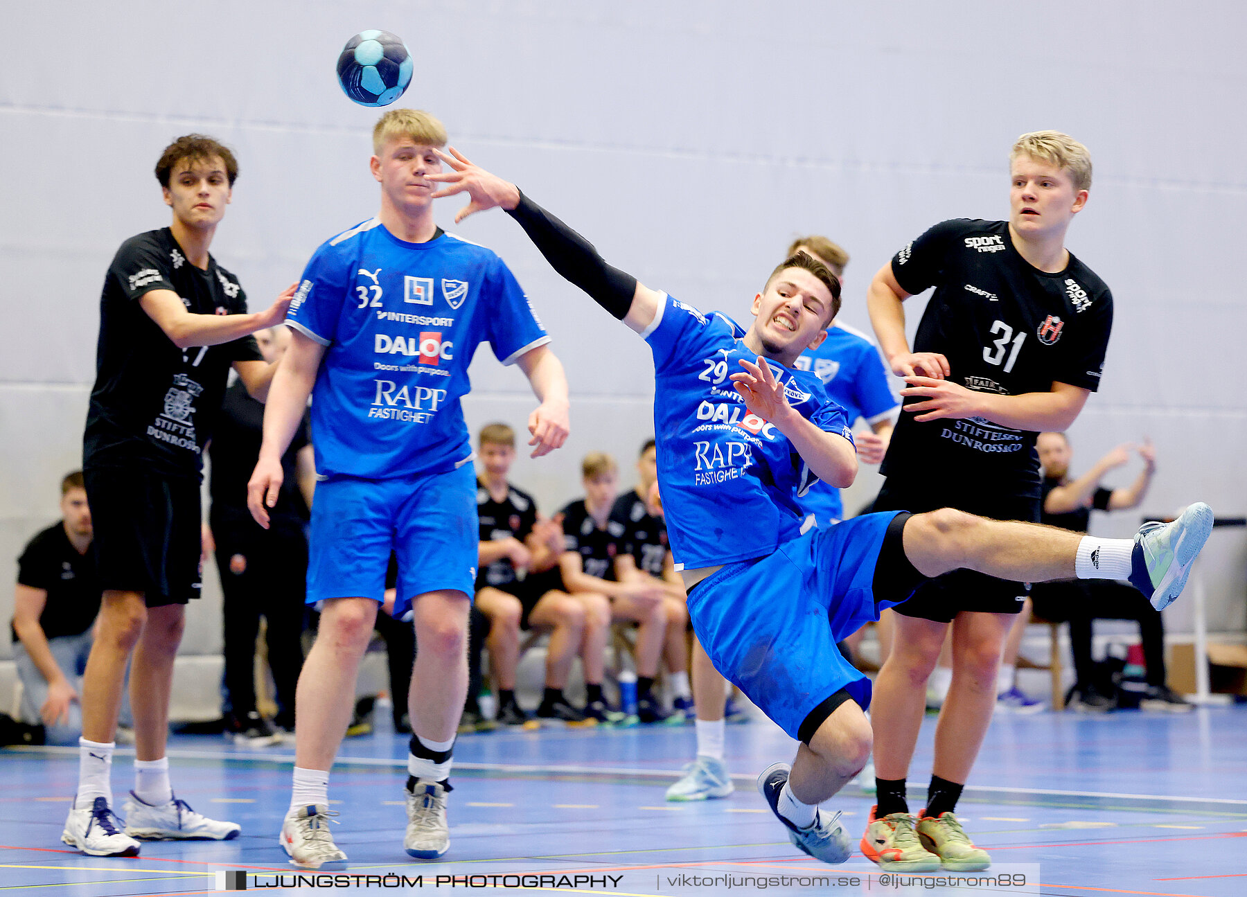 USM P16 Steg 3 IFK Skövde HK 1-Halmstad HF Röd 26-17,herr,Arena Skövde,Skövde,Sverige,Ungdoms-SM,Handboll,2024,329052