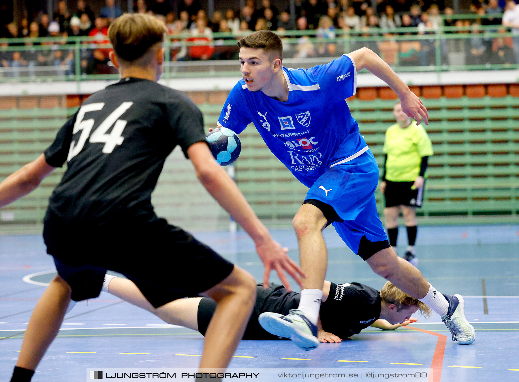 USM P16 Steg 3 IFK Skövde HK 1-Halmstad HF Röd 26-17,herr,Arena Skövde,Skövde,Sverige,Ungdoms-SM,Handboll,2024,329054