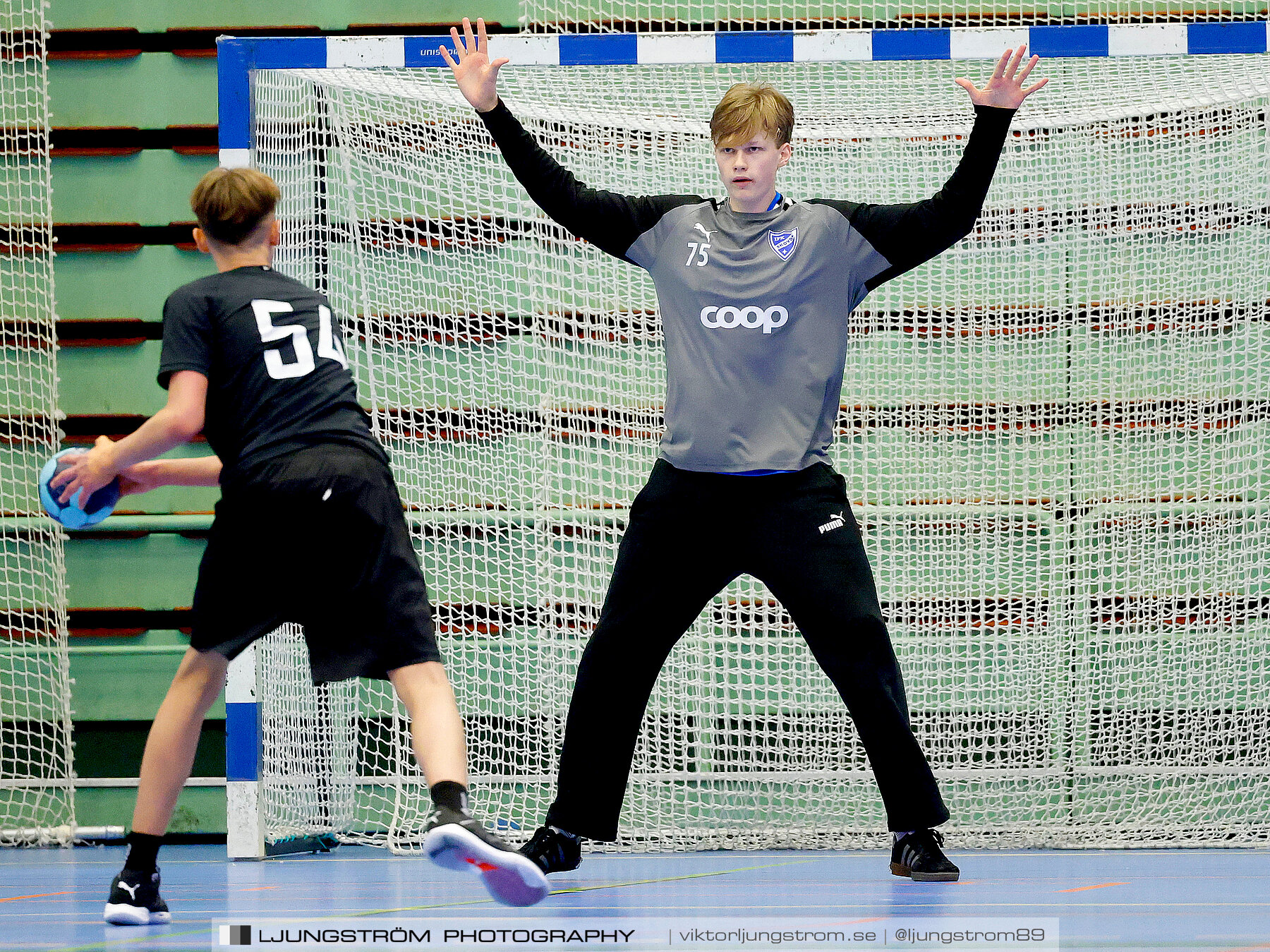 USM P16 Steg 3 IFK Skövde HK 1-Halmstad HF Röd 26-17,herr,Arena Skövde,Skövde,Sverige,Ungdoms-SM,Handboll,2024,329075