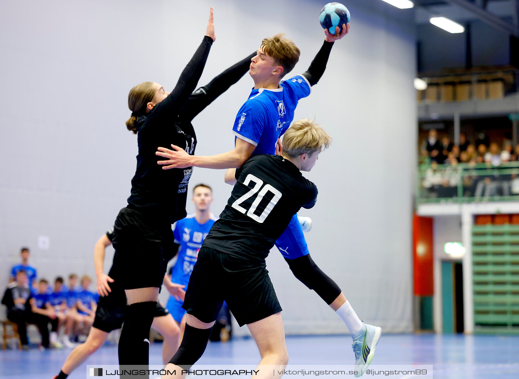 USM P16 Steg 3 IFK Skövde HK 1-Halmstad HF Röd 26-17,herr,Arena Skövde,Skövde,Sverige,Ungdoms-SM,Handboll,2024,329082