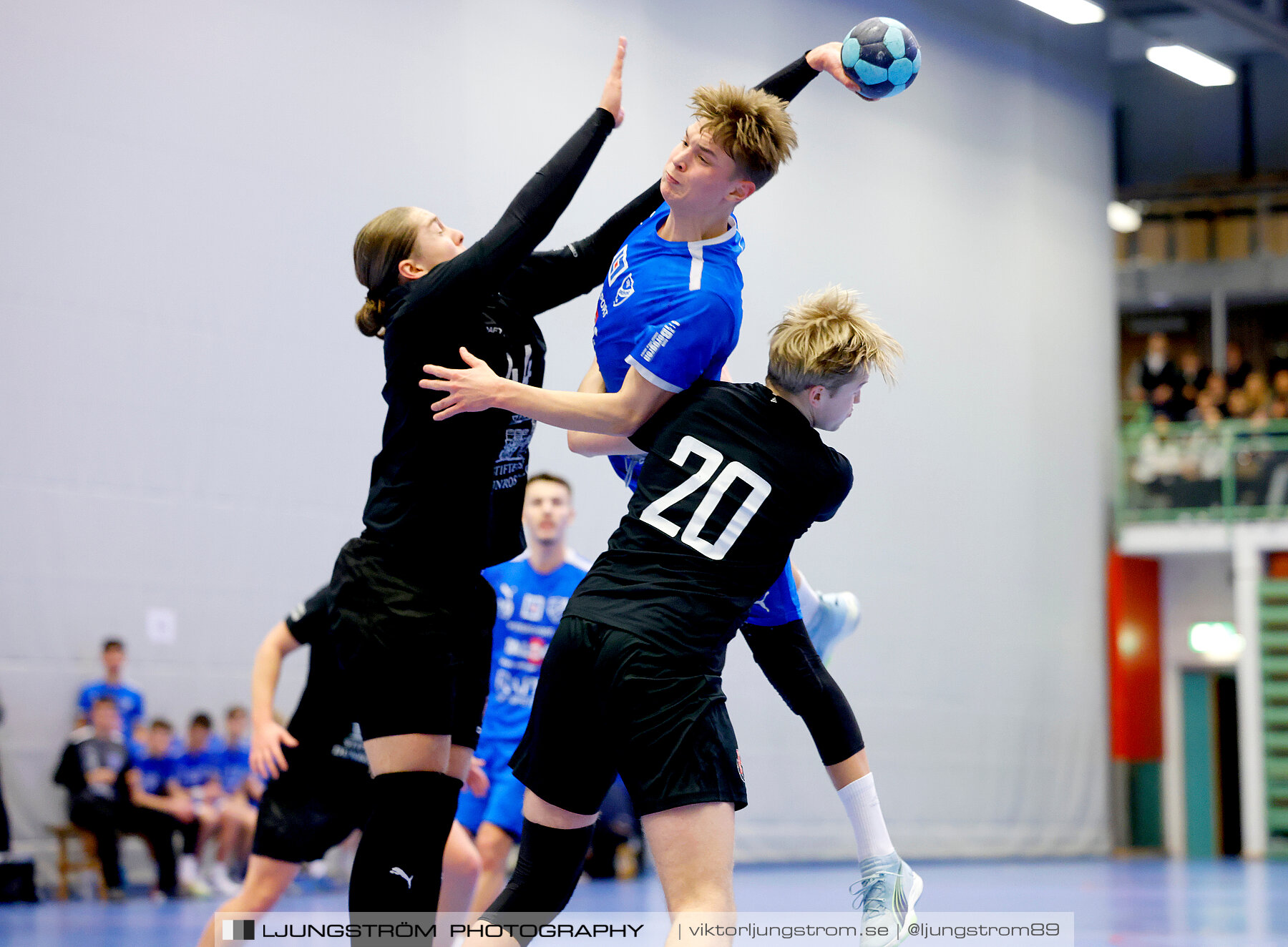 USM P16 Steg 3 IFK Skövde HK 1-Halmstad HF Röd 26-17,herr,Arena Skövde,Skövde,Sverige,Ungdoms-SM,Handboll,2024,329083