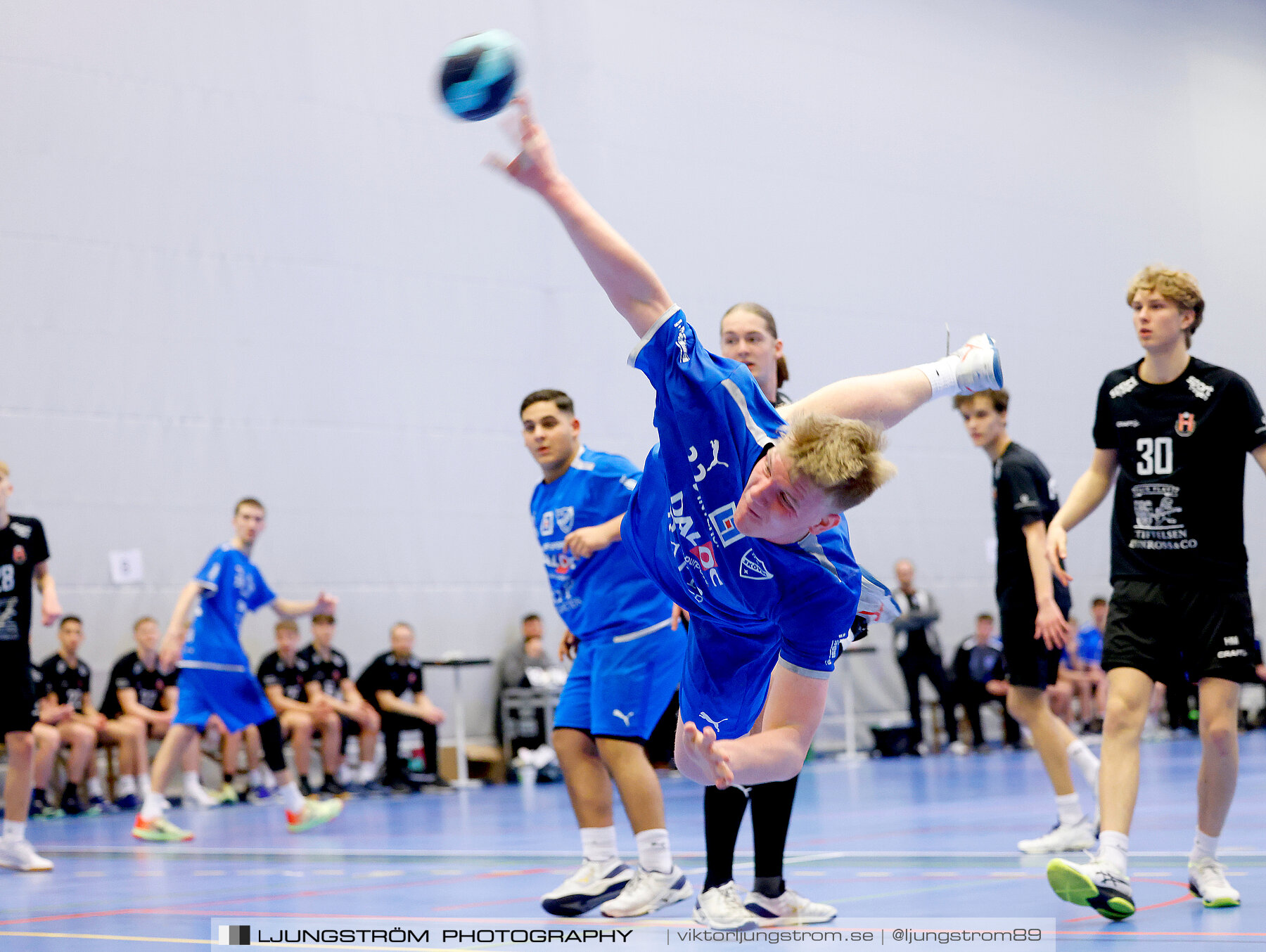 USM P16 Steg 3 IFK Skövde HK 1-Halmstad HF Röd 26-17,herr,Arena Skövde,Skövde,Sverige,Ungdoms-SM,Handboll,2024,329104