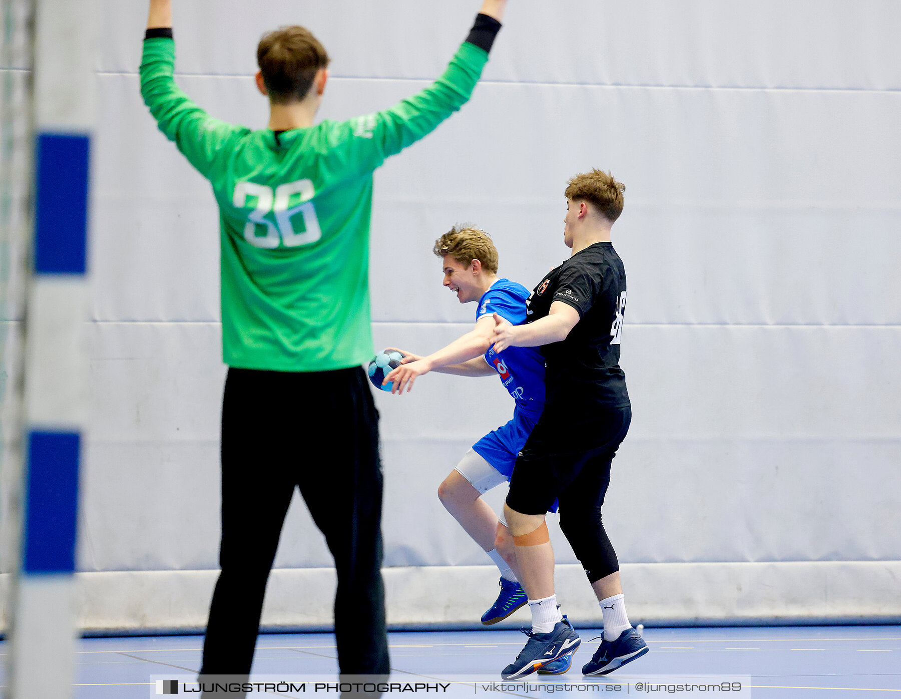 USM P16 Steg 3 IFK Skövde HK 1-Halmstad HF Röd 26-17,herr,Arena Skövde,Skövde,Sverige,Ungdoms-SM,Handboll,2024,329105