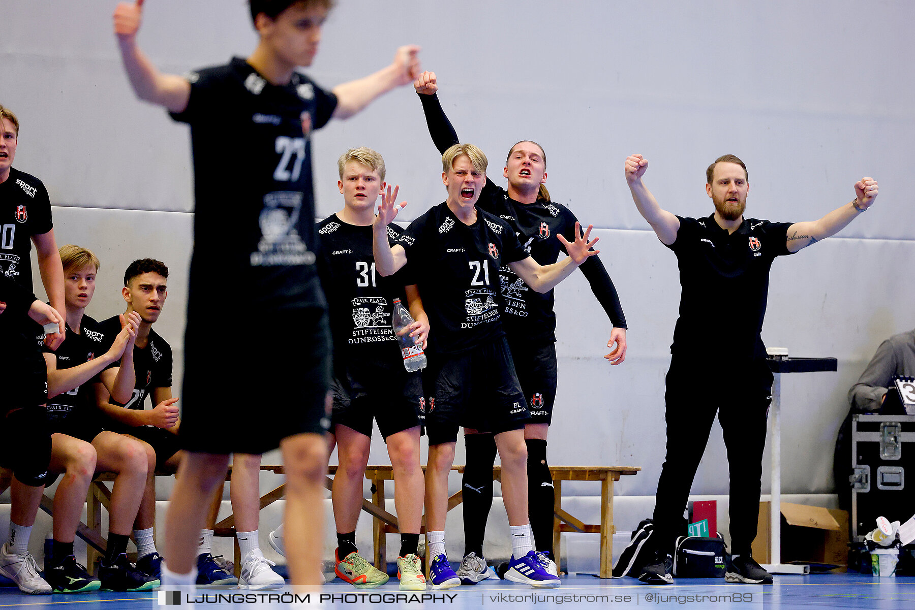 USM P16 Steg 3 IFK Skövde HK 1-Halmstad HF Röd 26-17,herr,Arena Skövde,Skövde,Sverige,Ungdoms-SM,Handboll,2024,329116