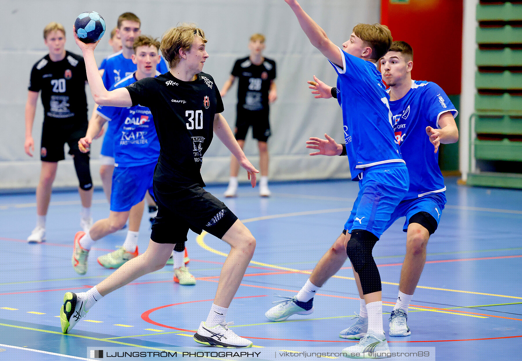 USM P16 Steg 3 IFK Skövde HK 1-Halmstad HF Röd 26-17,herr,Arena Skövde,Skövde,Sverige,Ungdoms-SM,Handboll,2024,329155