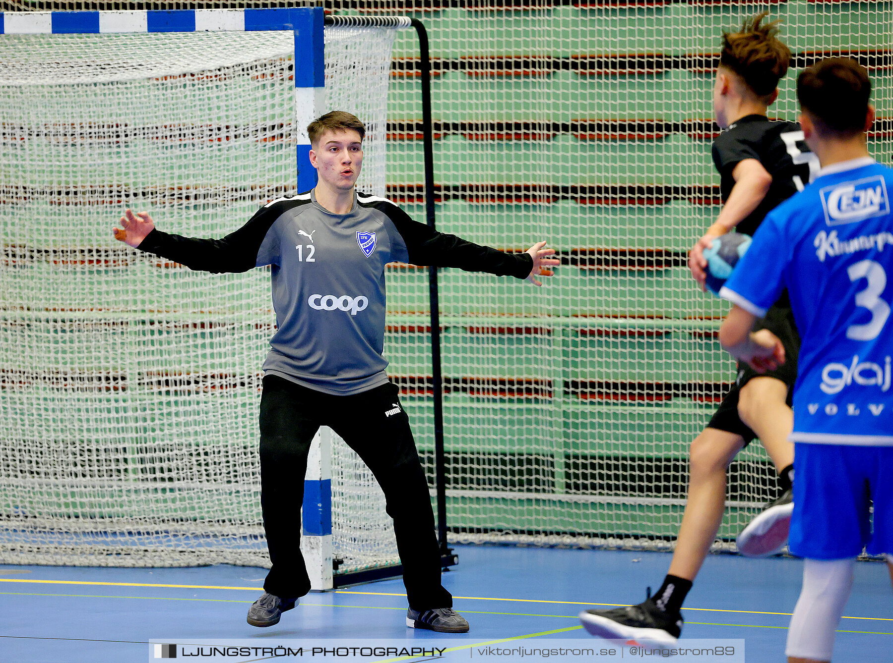 USM P16 Steg 3 IFK Skövde HK 1-Halmstad HF Röd 26-17,herr,Arena Skövde,Skövde,Sverige,Ungdoms-SM,Handboll,2024,329156