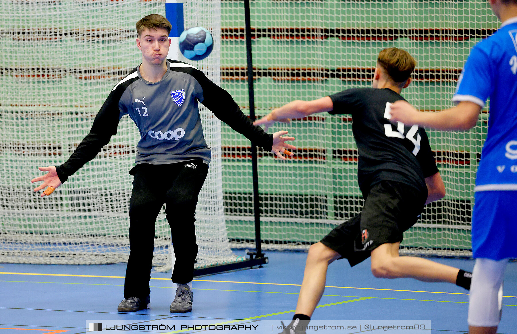 USM P16 Steg 3 IFK Skövde HK 1-Halmstad HF Röd 26-17,herr,Arena Skövde,Skövde,Sverige,Ungdoms-SM,Handboll,2024,329158