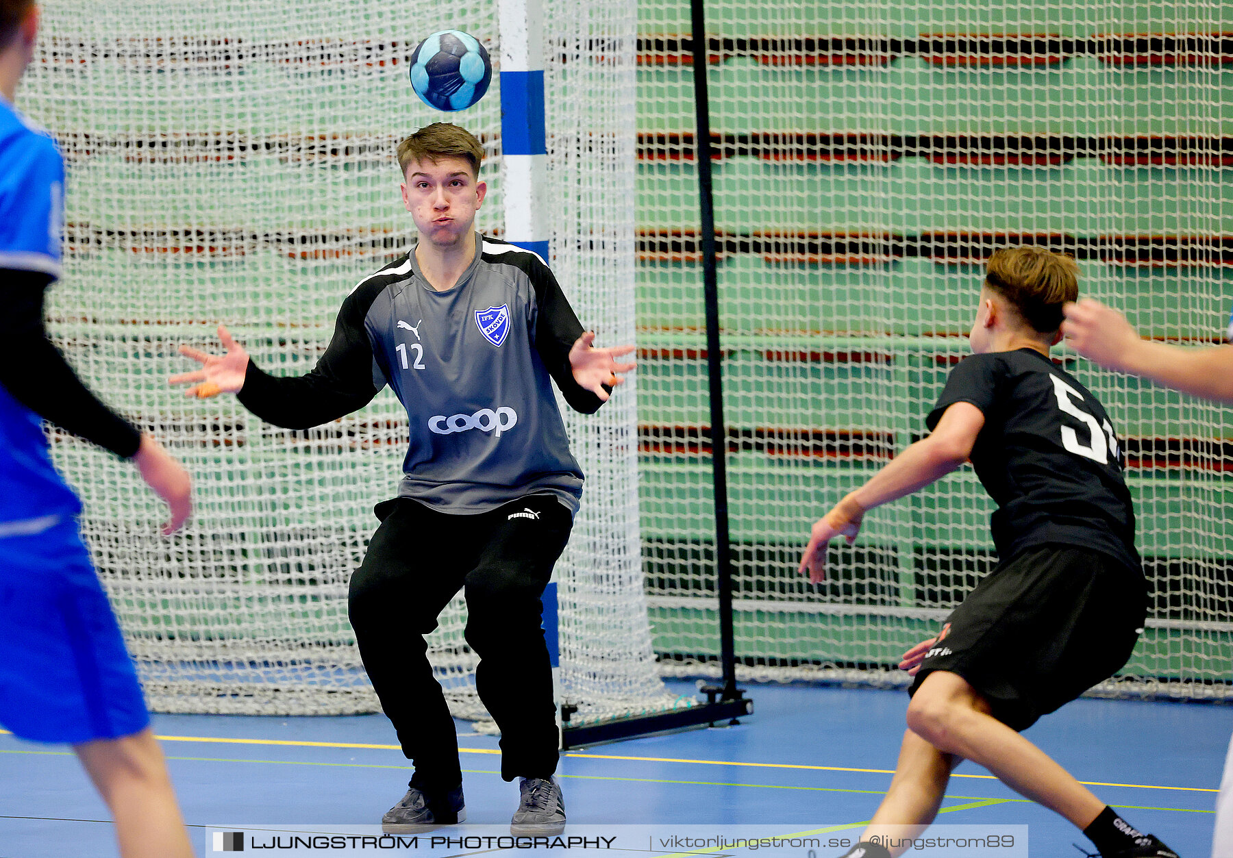 USM P16 Steg 3 IFK Skövde HK 1-Halmstad HF Röd 26-17,herr,Arena Skövde,Skövde,Sverige,Ungdoms-SM,Handboll,2024,329159