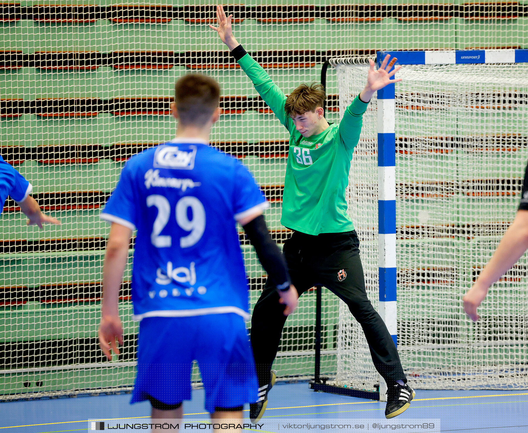 USM P16 Steg 3 IFK Skövde HK 1-Halmstad HF Röd 26-17,herr,Arena Skövde,Skövde,Sverige,Ungdoms-SM,Handboll,2024,329163