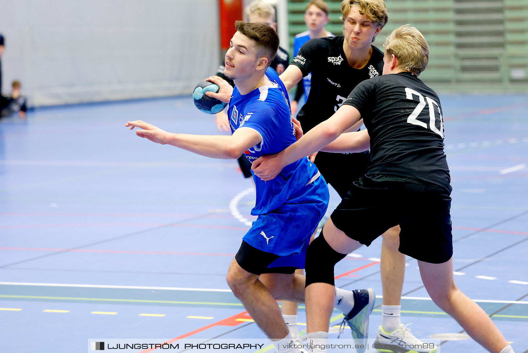 USM P16 Steg 3 IFK Skövde HK 1-Halmstad HF Röd 26-17,herr,Arena Skövde,Skövde,Sverige,Ungdoms-SM,Handboll,2024,329176