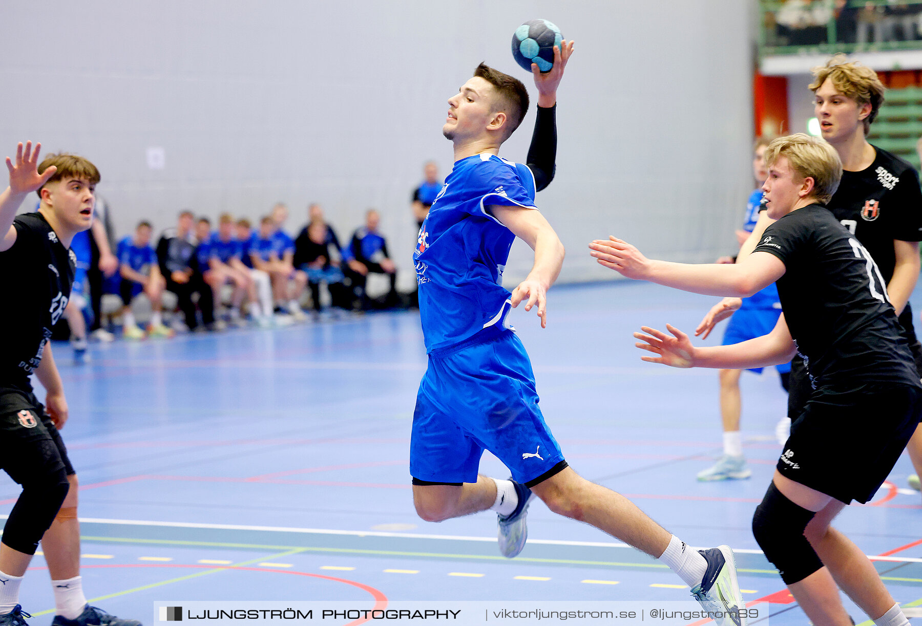 USM P16 Steg 3 IFK Skövde HK 1-Halmstad HF Röd 26-17,herr,Arena Skövde,Skövde,Sverige,Ungdoms-SM,Handboll,2024,329178