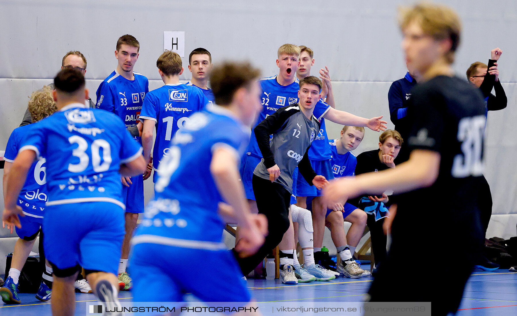 USM P16 Steg 3 IFK Skövde HK 1-Halmstad HF Röd 26-17,herr,Arena Skövde,Skövde,Sverige,Ungdoms-SM,Handboll,2024,329179