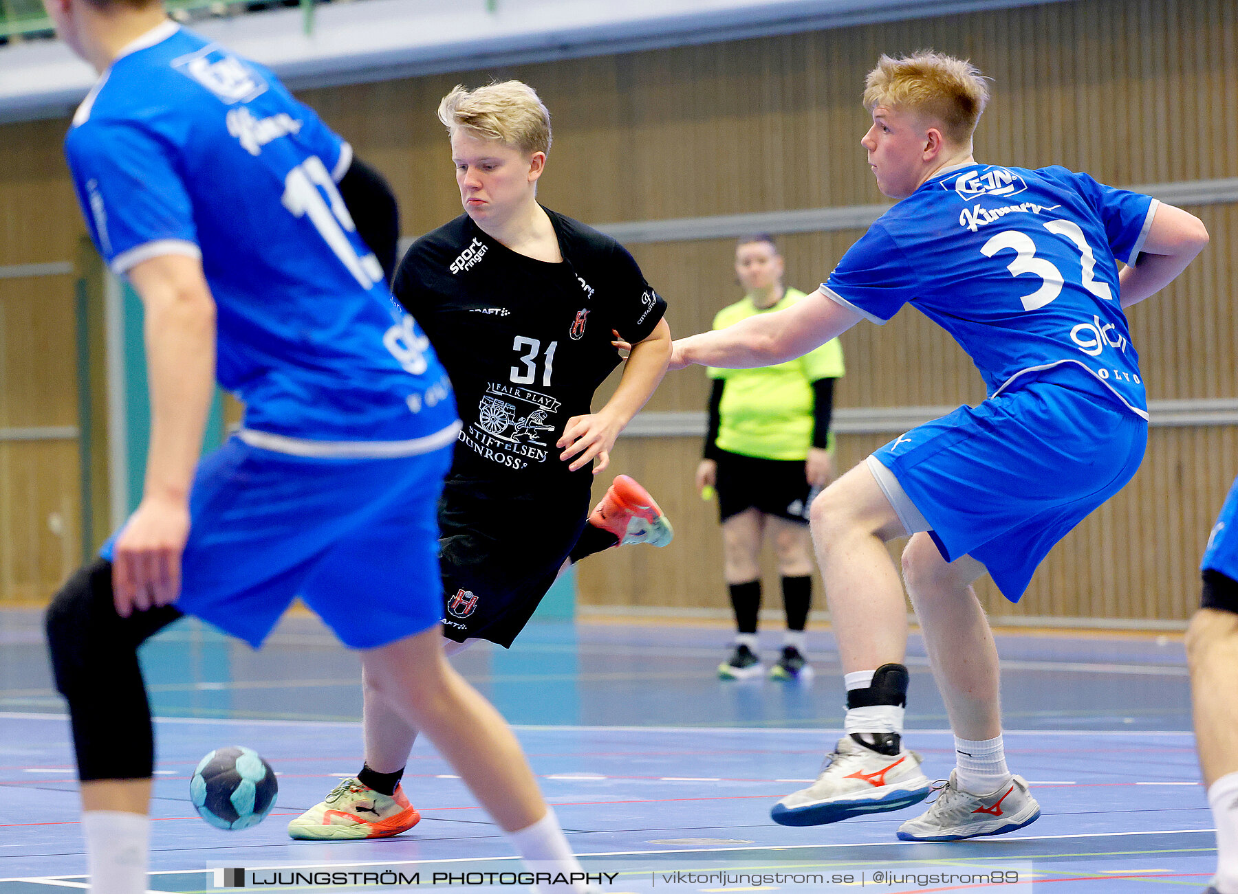 USM P16 Steg 3 IFK Skövde HK 1-Halmstad HF Röd 26-17,herr,Arena Skövde,Skövde,Sverige,Ungdoms-SM,Handboll,2024,329183