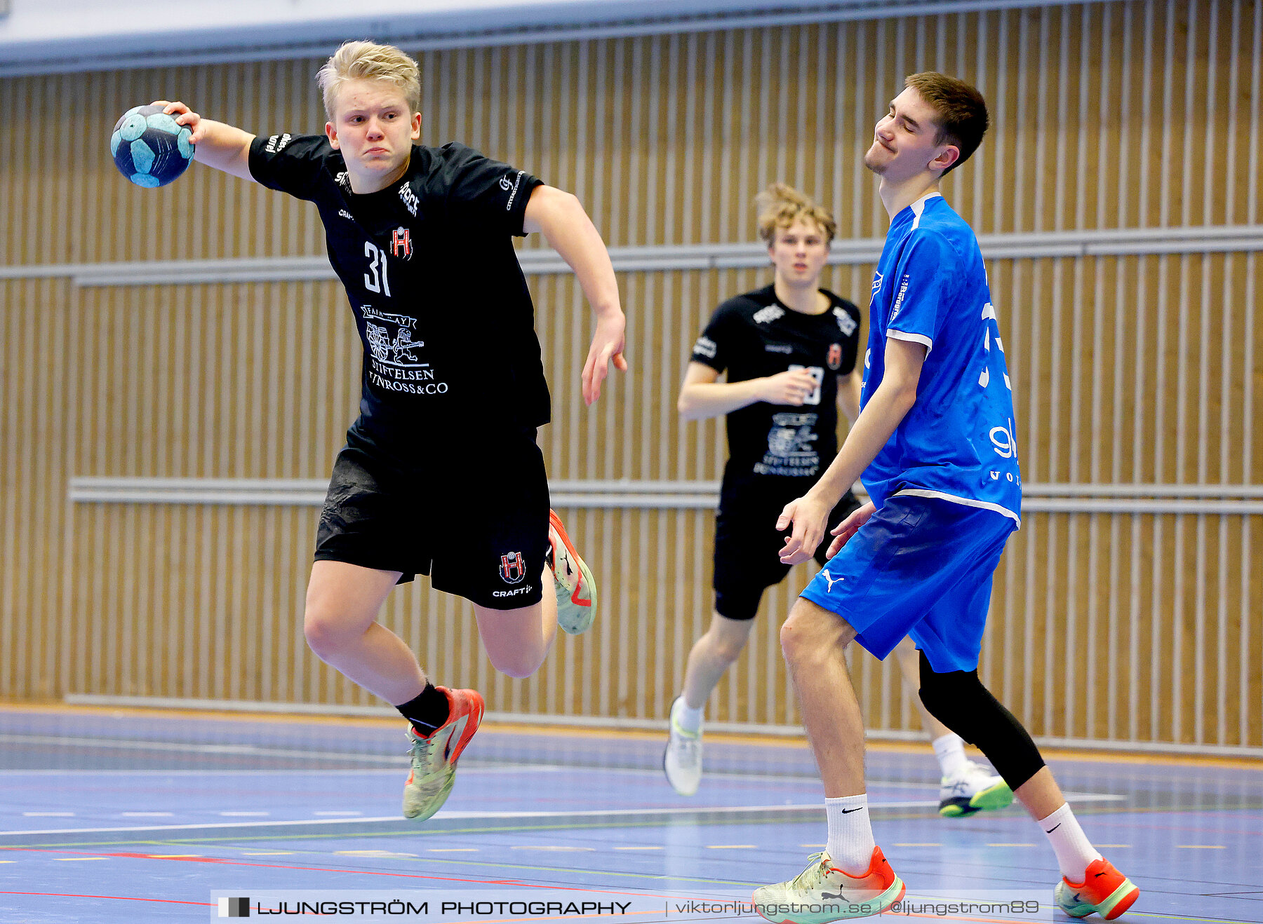 USM P16 Steg 3 IFK Skövde HK 1-Halmstad HF Röd 26-17,herr,Arena Skövde,Skövde,Sverige,Ungdoms-SM,Handboll,2024,329190