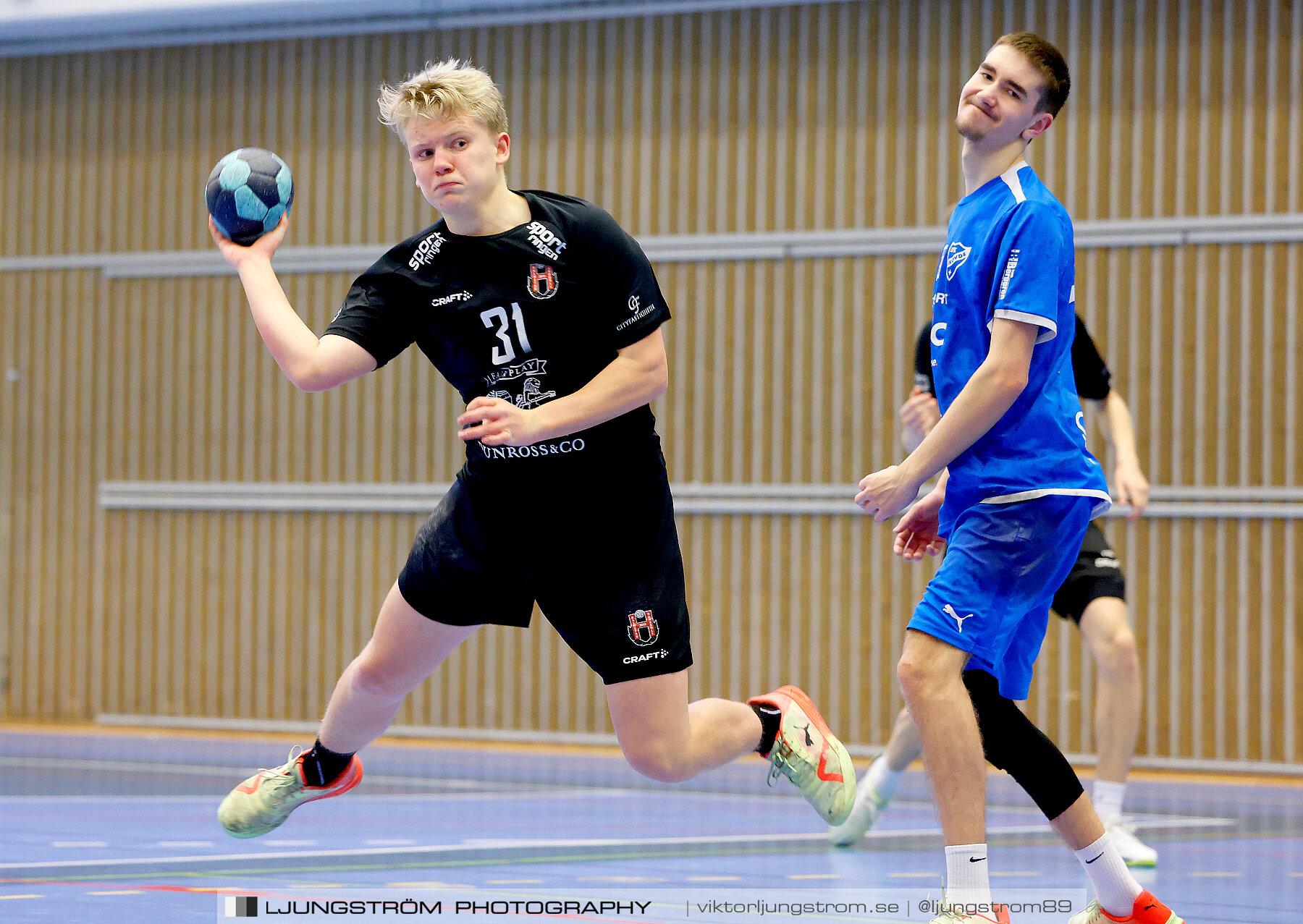 USM P16 Steg 3 IFK Skövde HK 1-Halmstad HF Röd 26-17,herr,Arena Skövde,Skövde,Sverige,Ungdoms-SM,Handboll,2024,329192