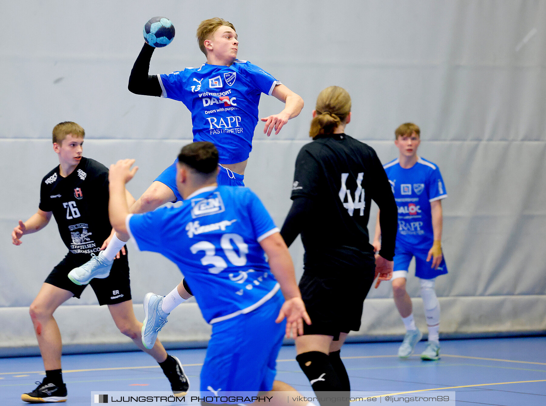 USM P16 Steg 3 IFK Skövde HK 1-Halmstad HF Röd 26-17,herr,Arena Skövde,Skövde,Sverige,Ungdoms-SM,Handboll,2024,329223