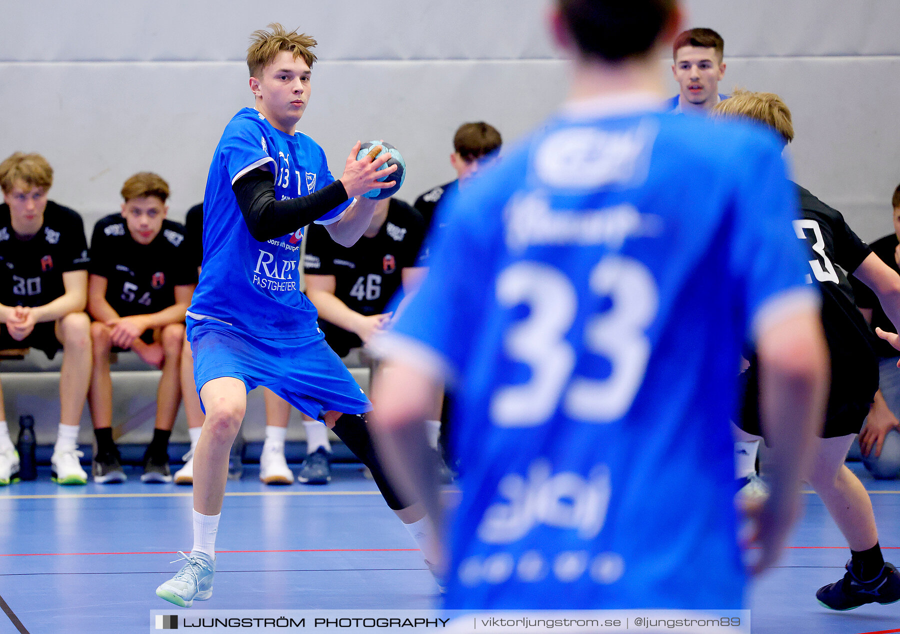 USM P16 Steg 3 IFK Skövde HK 1-Halmstad HF Röd 26-17,herr,Arena Skövde,Skövde,Sverige,Ungdoms-SM,Handboll,2024,329227