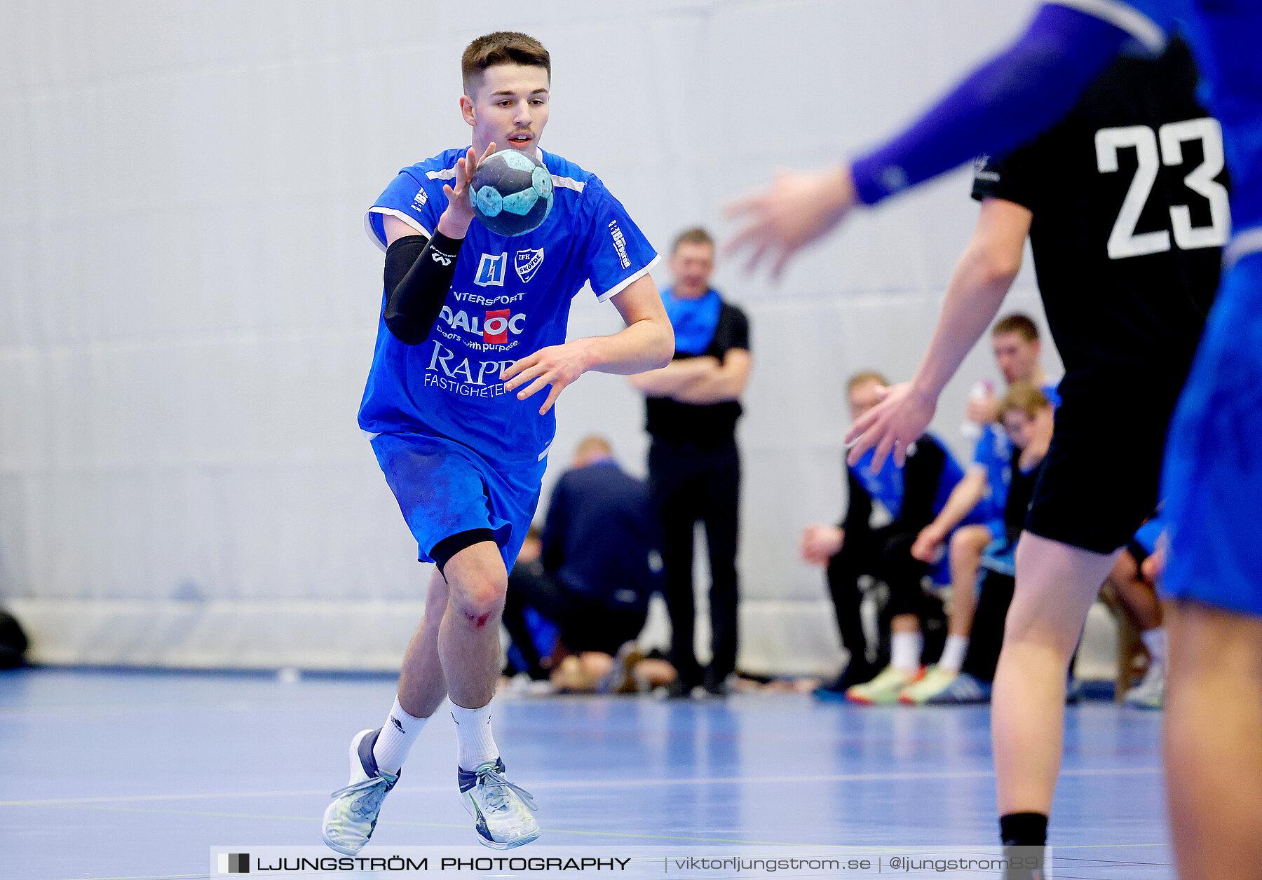 USM P16 Steg 3 IFK Skövde HK 1-Halmstad HF Röd 26-17,herr,Arena Skövde,Skövde,Sverige,Ungdoms-SM,Handboll,2024,329255