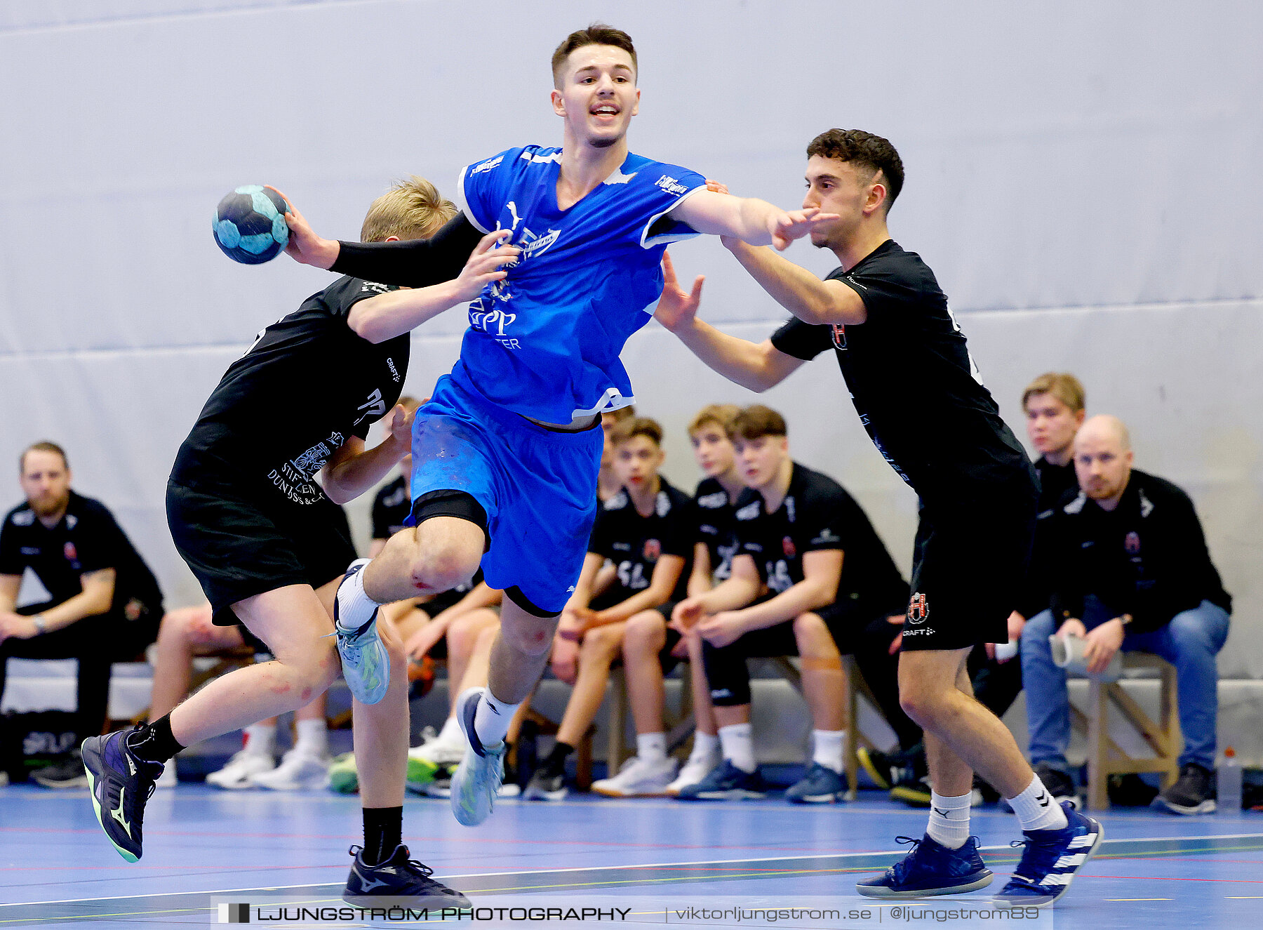 USM P16 Steg 3 IFK Skövde HK 1-Halmstad HF Röd 26-17,herr,Arena Skövde,Skövde,Sverige,Ungdoms-SM,Handboll,2024,329256