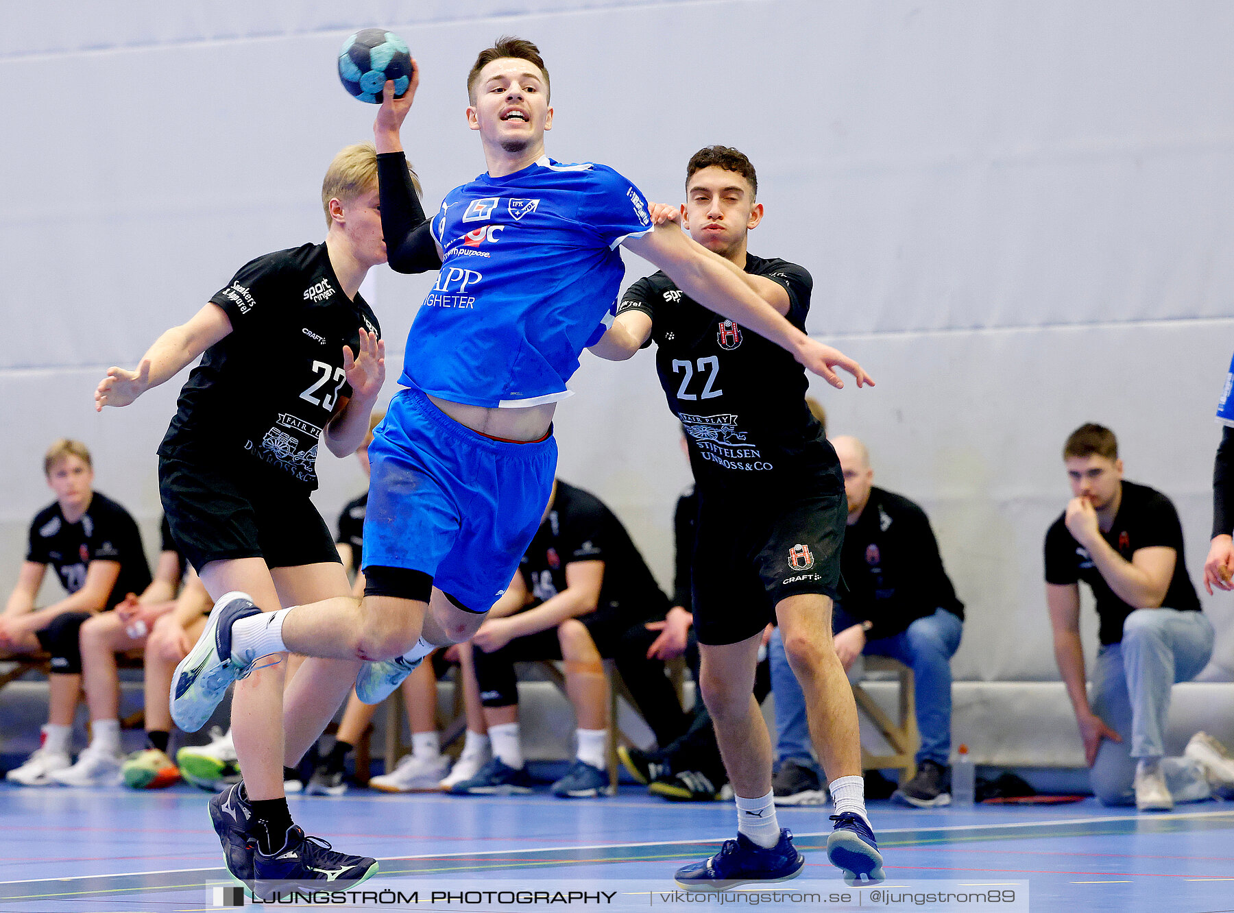 USM P16 Steg 3 IFK Skövde HK 1-Halmstad HF Röd 26-17,herr,Arena Skövde,Skövde,Sverige,Ungdoms-SM,Handboll,2024,329258