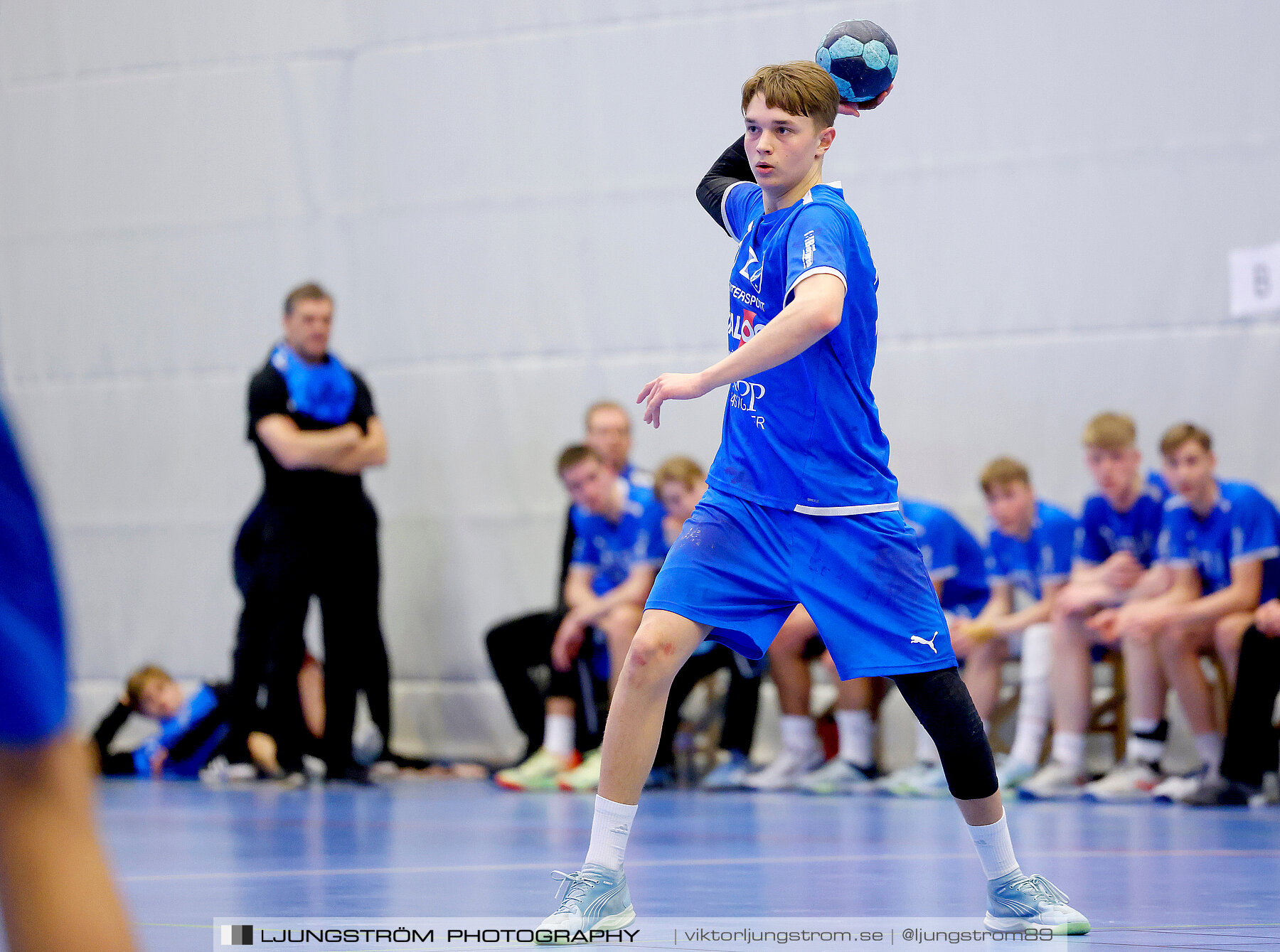 USM P16 Steg 3 IFK Skövde HK 1-Halmstad HF Röd 26-17,herr,Arena Skövde,Skövde,Sverige,Ungdoms-SM,Handboll,2024,329262