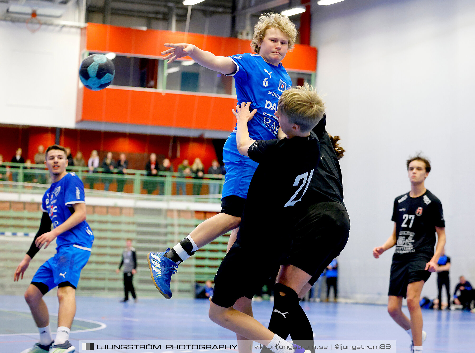 USM P16 Steg 3 IFK Skövde HK 1-Halmstad HF Röd 26-17,herr,Arena Skövde,Skövde,Sverige,Ungdoms-SM,Handboll,2024,329269