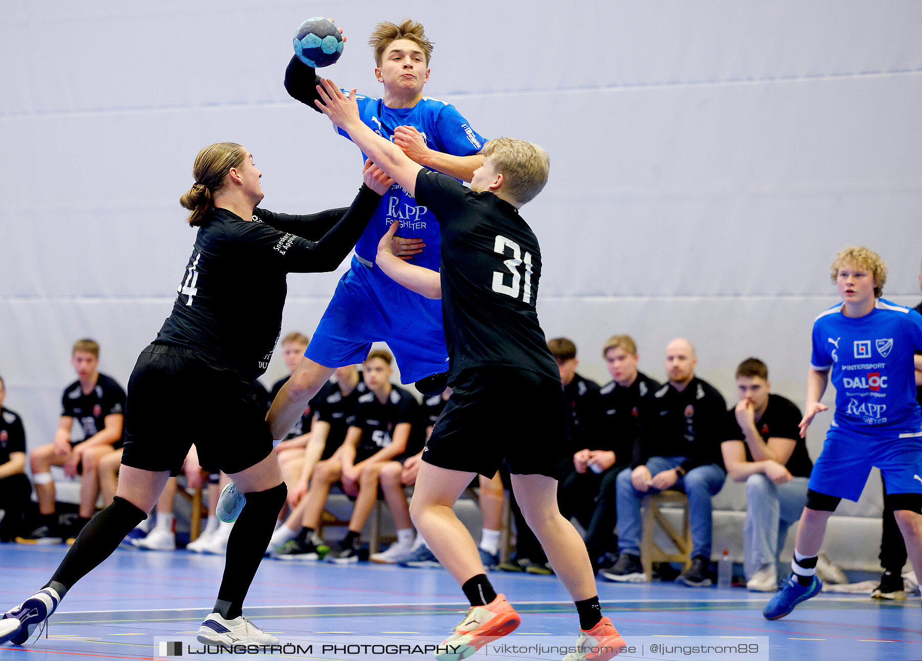 USM P16 Steg 3 IFK Skövde HK 1-Halmstad HF Röd 26-17,herr,Arena Skövde,Skövde,Sverige,Ungdoms-SM,Handboll,2024,329274