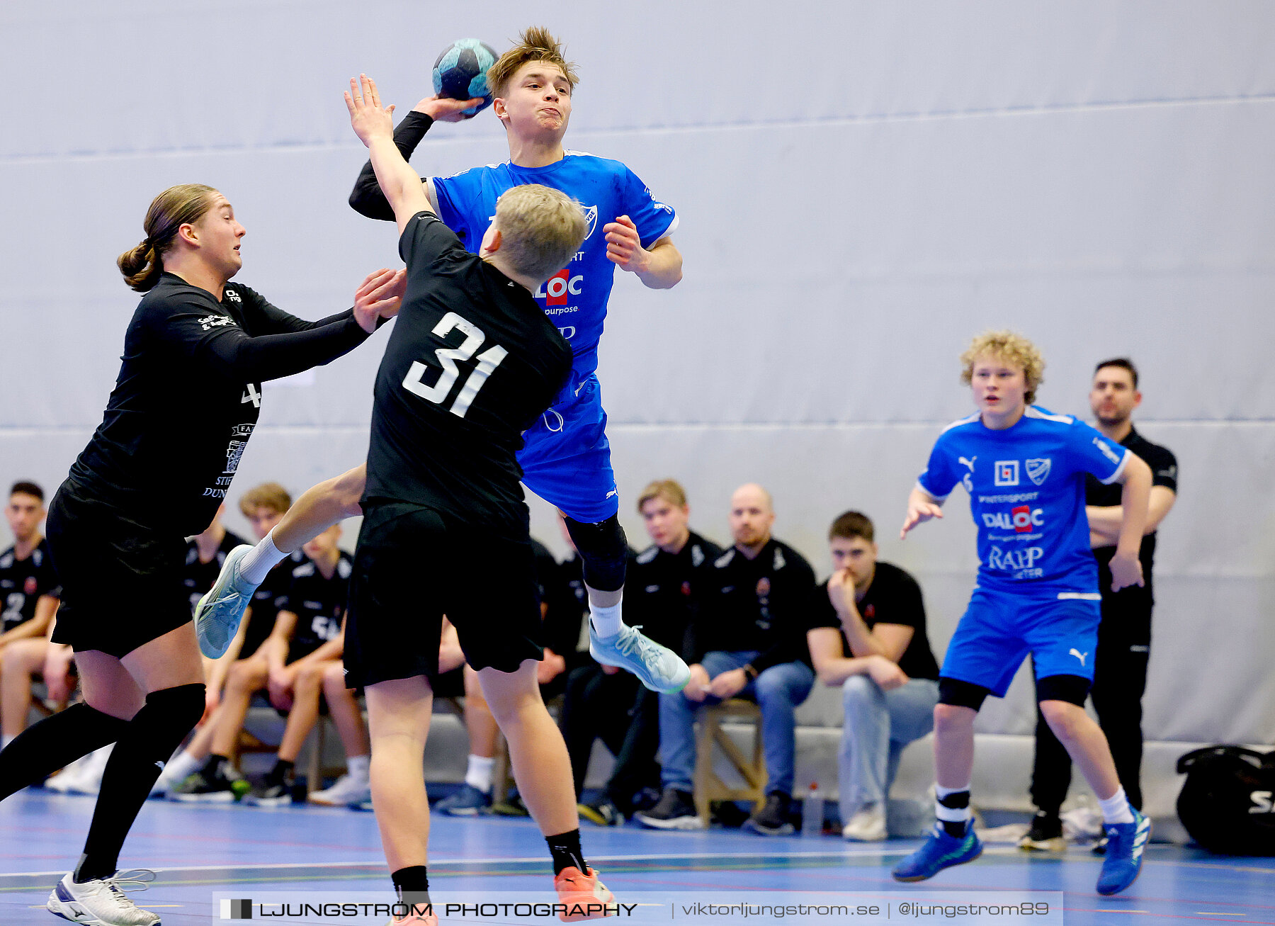 USM P16 Steg 3 IFK Skövde HK 1-Halmstad HF Röd 26-17,herr,Arena Skövde,Skövde,Sverige,Ungdoms-SM,Handboll,2024,329276