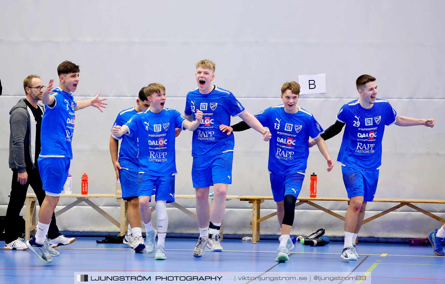 USM P16 Steg 3 IFK Skövde HK 1-Halmstad HF Röd 26-17,herr,Arena Skövde,Skövde,Sverige,Ungdoms-SM,Handboll,2024,329292