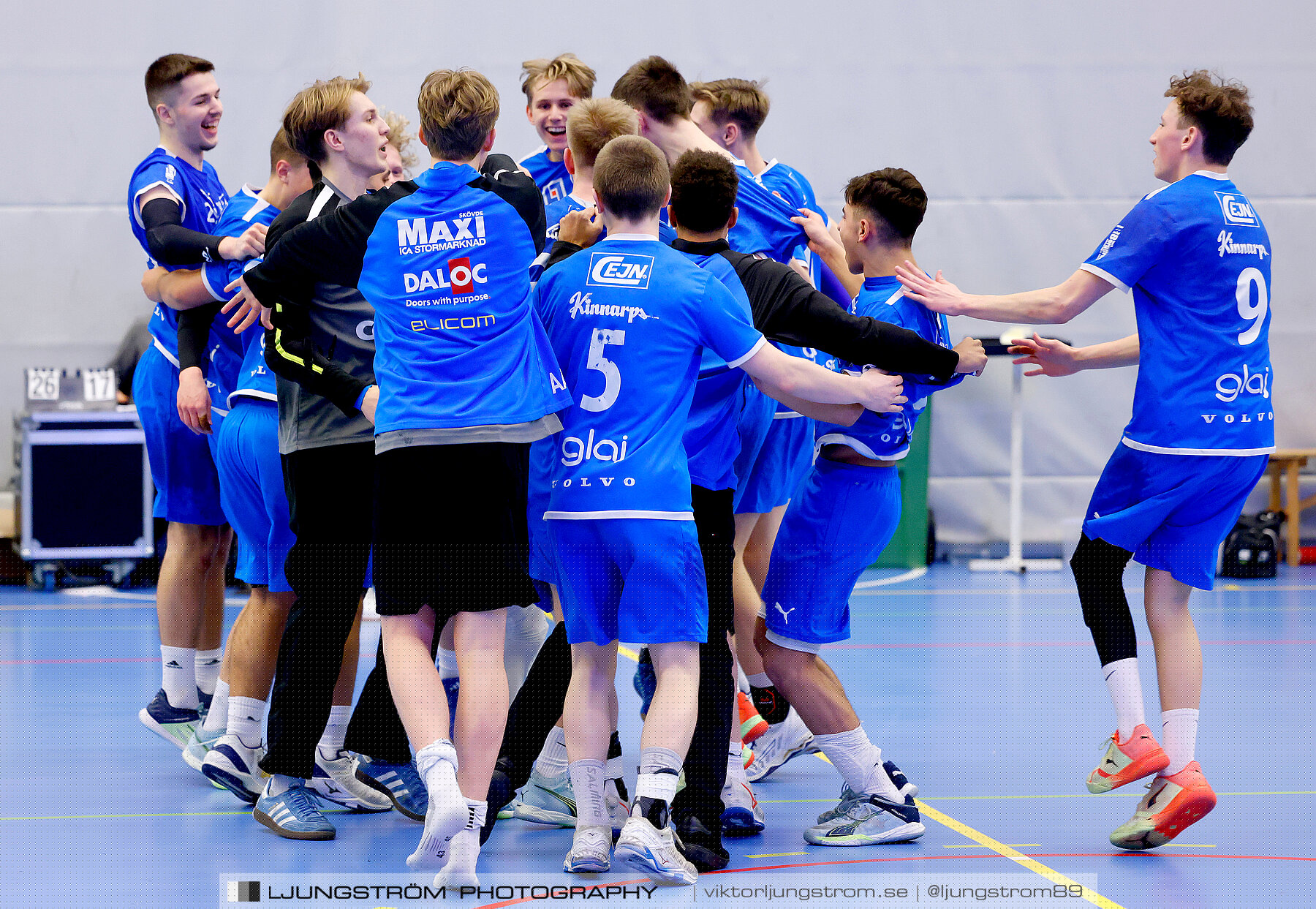 USM P16 Steg 3 IFK Skövde HK 1-Halmstad HF Röd 26-17,herr,Arena Skövde,Skövde,Sverige,Ungdoms-SM,Handboll,2024,329300