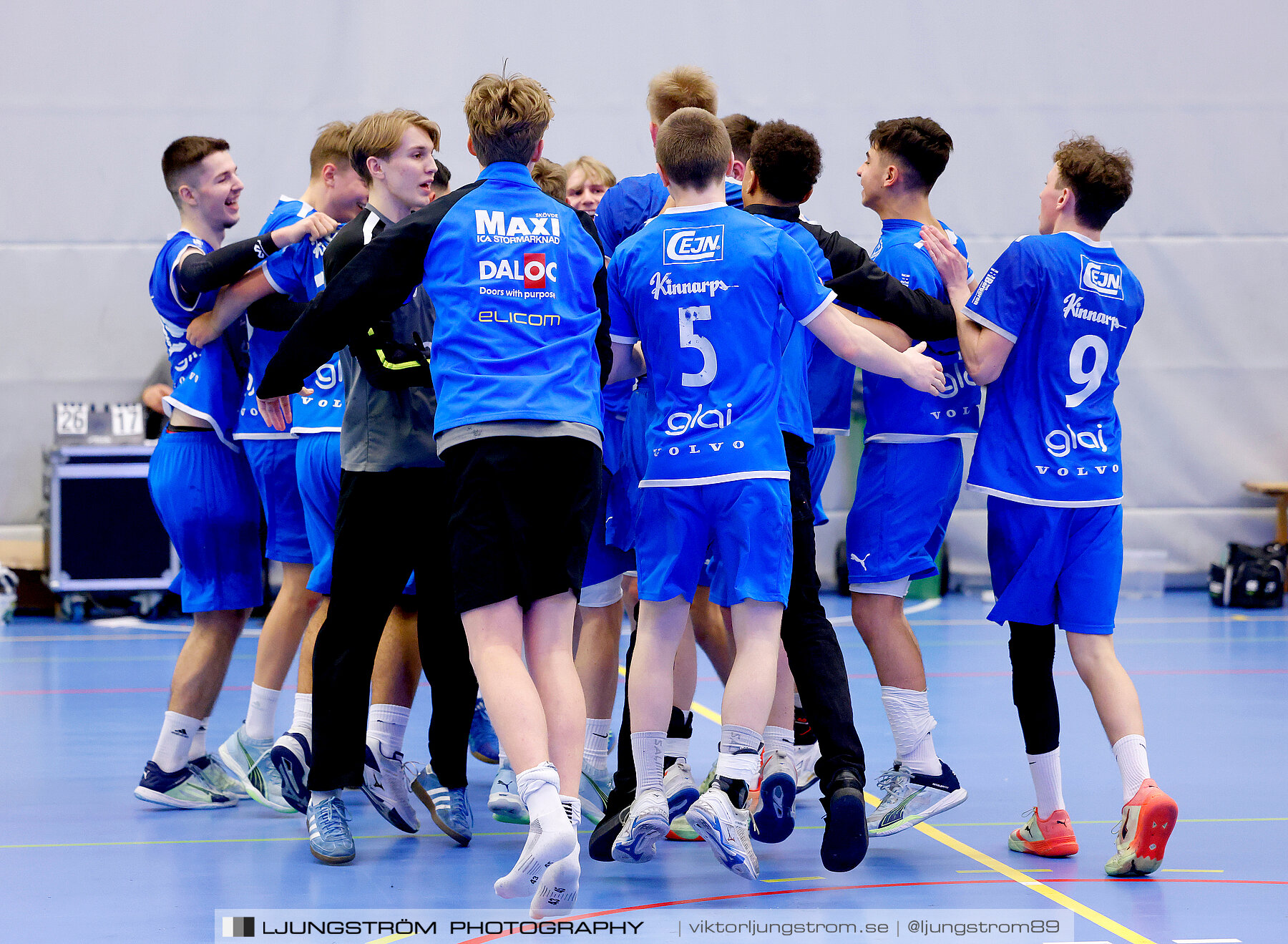 USM P16 Steg 3 IFK Skövde HK 1-Halmstad HF Röd 26-17,herr,Arena Skövde,Skövde,Sverige,Ungdoms-SM,Handboll,2024,329301