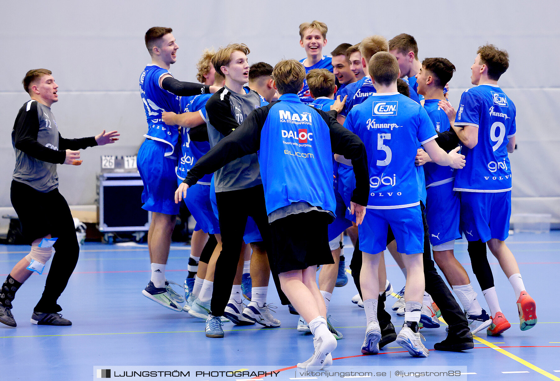 USM P16 Steg 3 IFK Skövde HK 1-Halmstad HF Röd 26-17,herr,Arena Skövde,Skövde,Sverige,Ungdoms-SM,Handboll,2024,329302