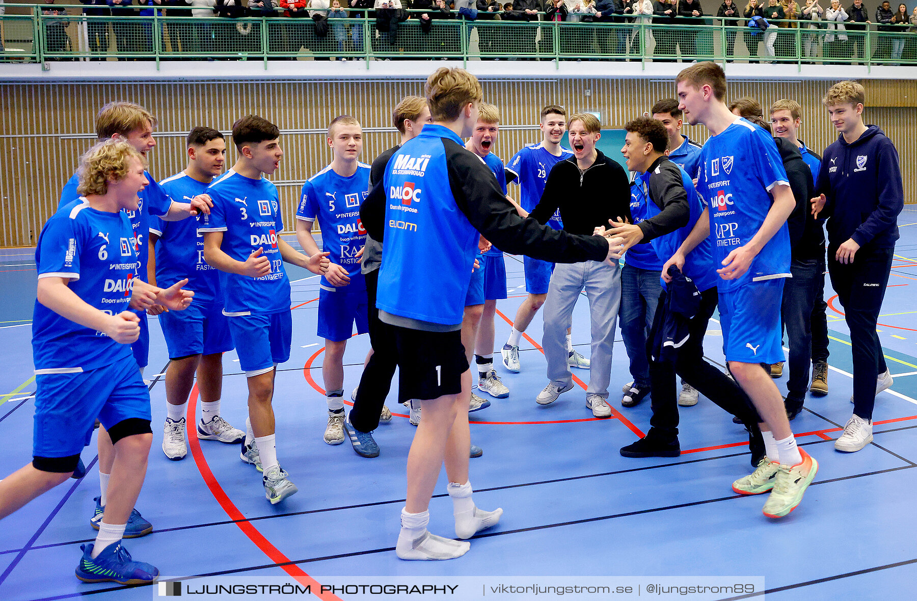 USM P16 Steg 3 IFK Skövde HK 1-Halmstad HF Röd 26-17,herr,Arena Skövde,Skövde,Sverige,Ungdoms-SM,Handboll,2024,329318