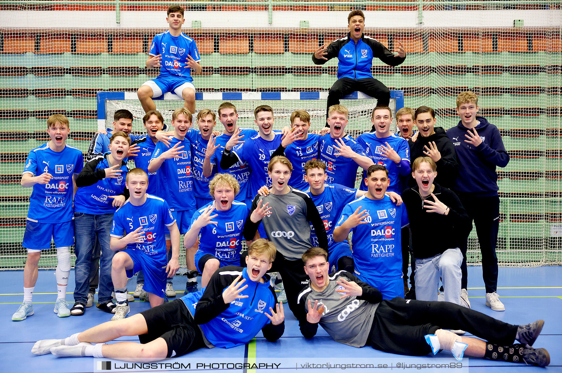 USM P16 Steg 3 IFK Skövde HK 1-Halmstad HF Röd 26-17,herr,Arena Skövde,Skövde,Sverige,Ungdoms-SM,Handboll,2024,329322