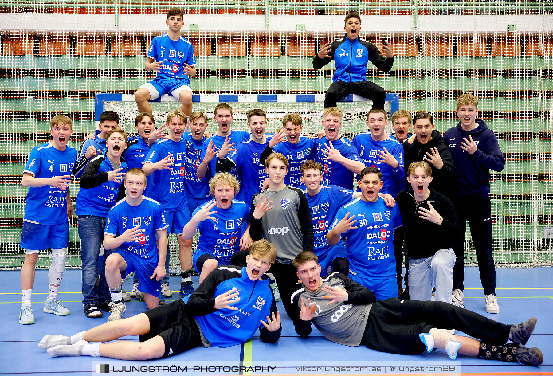 USM P16 Steg 3 IFK Skövde HK 1-Halmstad HF Röd 26-17,herr,Arena Skövde,Skövde,Sverige,Ungdoms-SM,Handboll,2024,329323