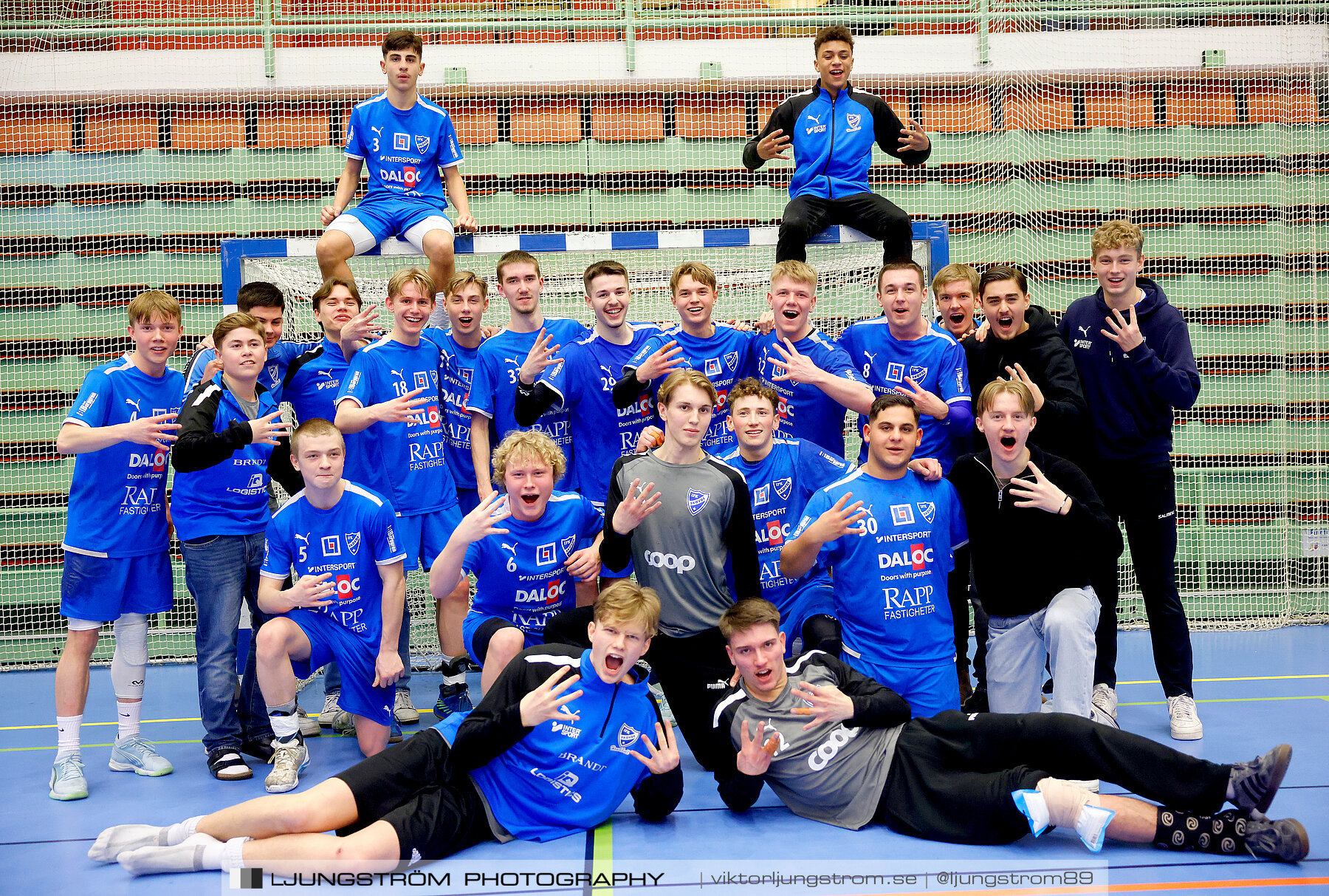 USM P16 Steg 3 IFK Skövde HK 1-Halmstad HF Röd 26-17,herr,Arena Skövde,Skövde,Sverige,Ungdoms-SM,Handboll,2024,329324