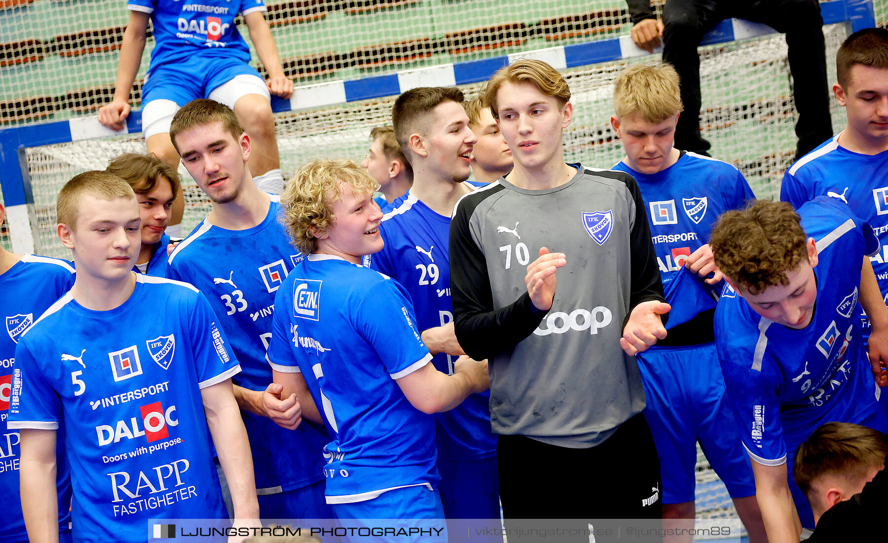 USM P16 Steg 3 IFK Skövde HK 1-Halmstad HF Röd 26-17,herr,Arena Skövde,Skövde,Sverige,Ungdoms-SM,Handboll,2024,329326