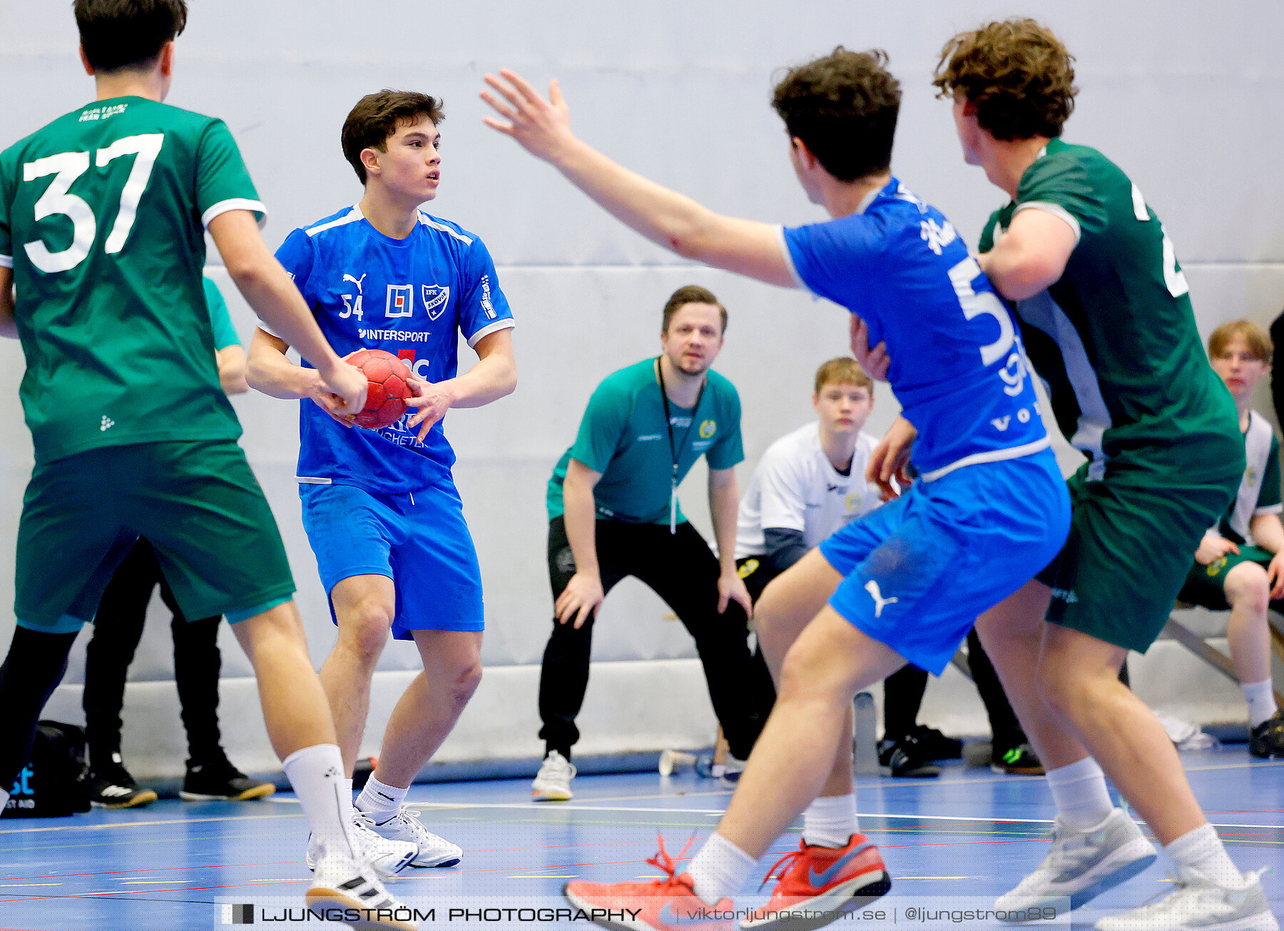 USM P16 Steg 3 IFK Skövde HK 2-Hammarby IF HF 21-30,herr,Arena Skövde,Skövde,Sverige,Ungdoms-SM,Handboll,2024,329407