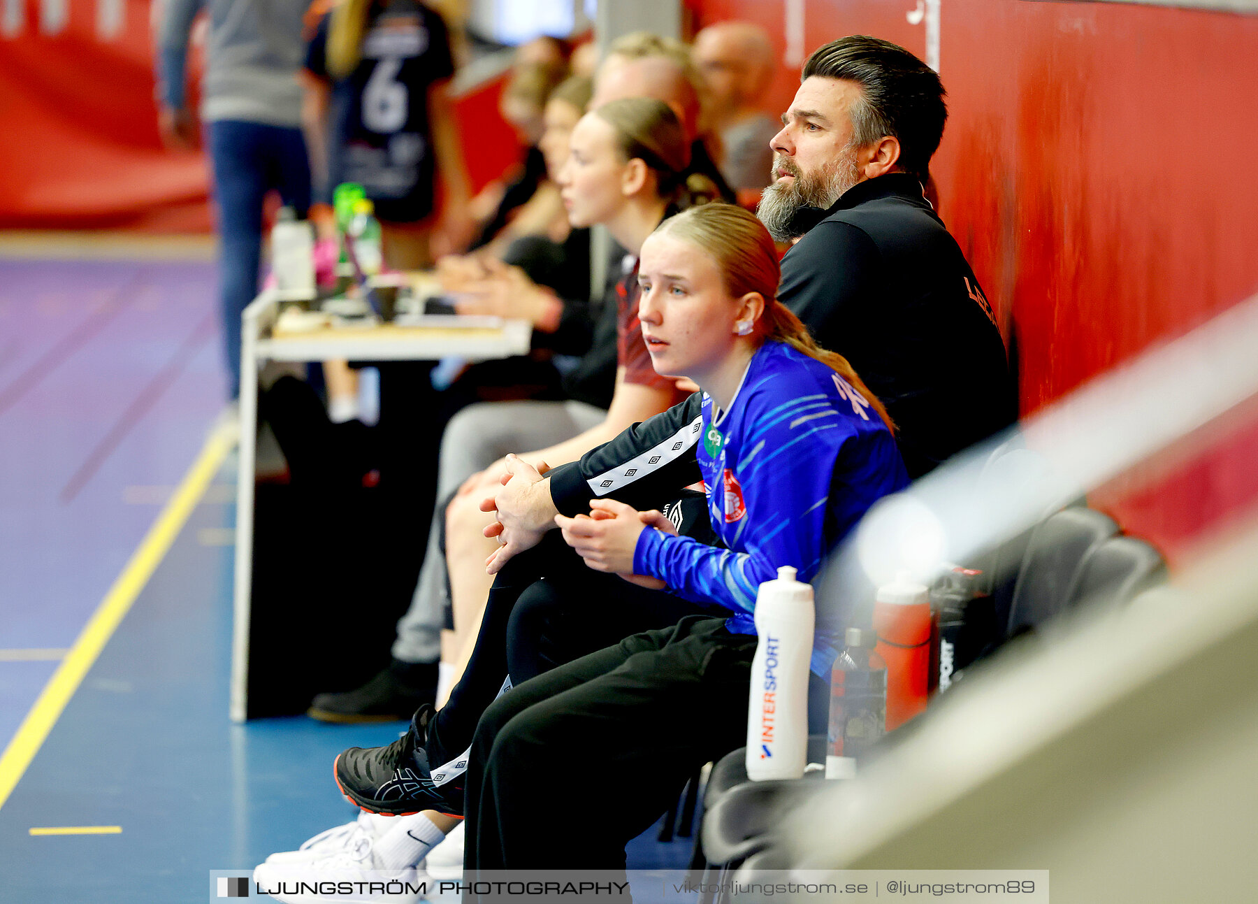 USM F14 Steg 3A Skövde HF Vit-Kristianstad HK 17-18,dam,Skövde Idrottshall,Skövde,Sverige,Ungdoms-SM,Handboll,2024,329463