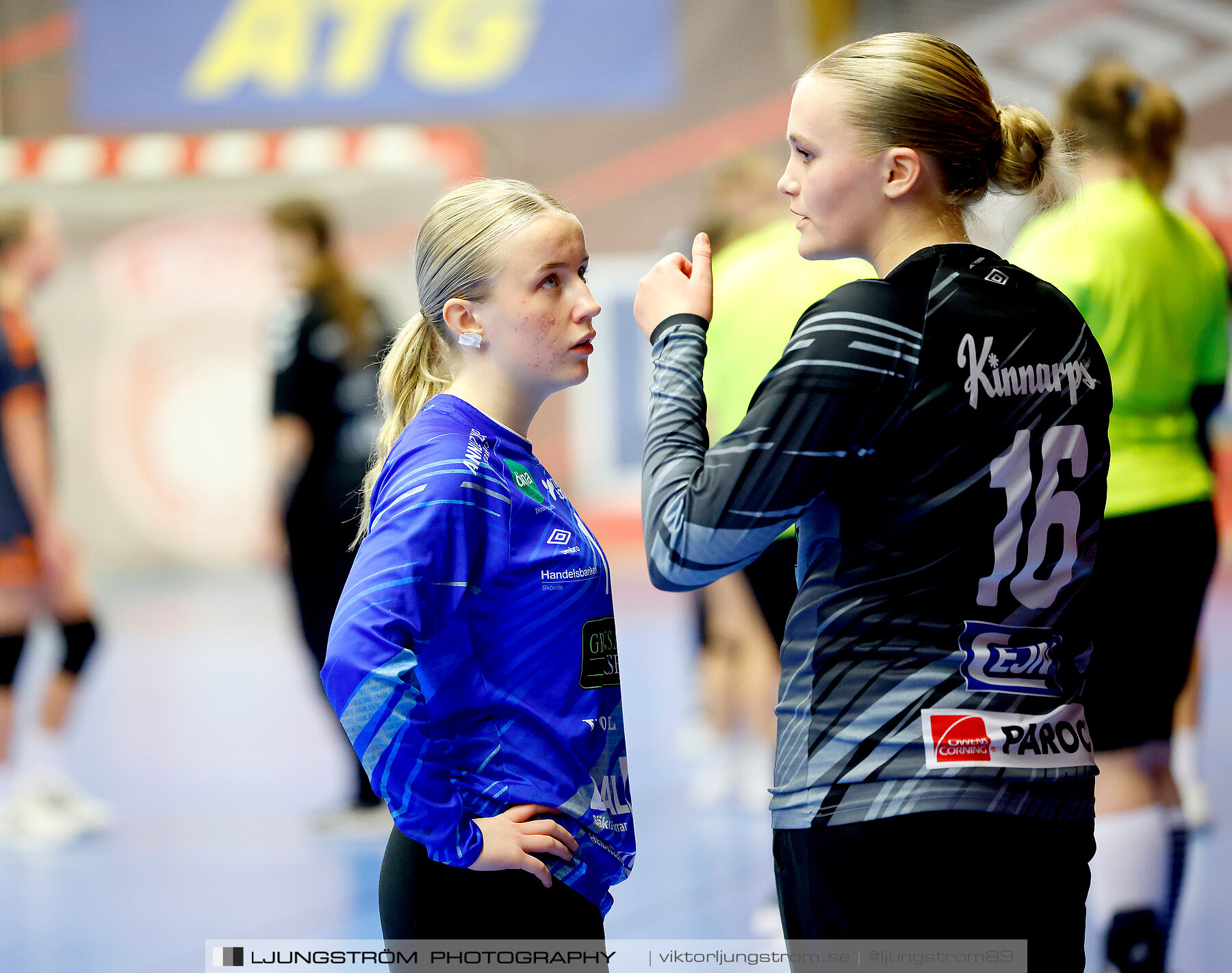 USM F14 Steg 3A Skövde HF Vit-Kristianstad HK 17-18,dam,Skövde Idrottshall,Skövde,Sverige,Ungdoms-SM,Handboll,2024,329486