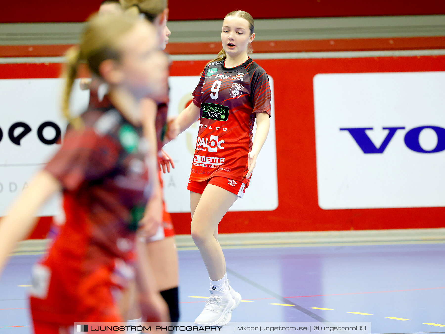 USM F14 Steg 3A Skövde HF Vit-Kristianstad HK 17-18,dam,Skövde Idrottshall,Skövde,Sverige,Ungdoms-SM,Handboll,2024,329563