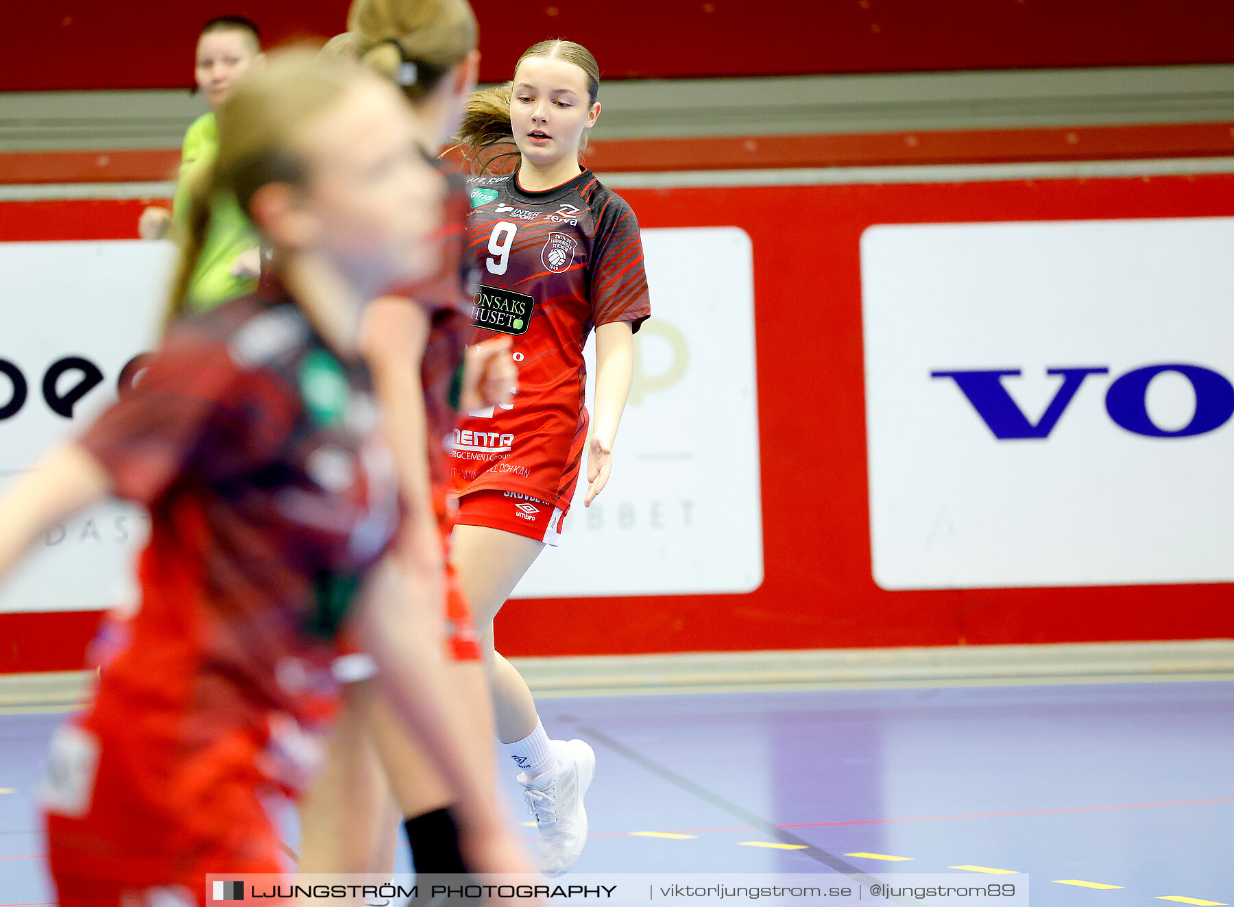 USM F14 Steg 3A Skövde HF Vit-Kristianstad HK 17-18,dam,Skövde Idrottshall,Skövde,Sverige,Ungdoms-SM,Handboll,2024,329564