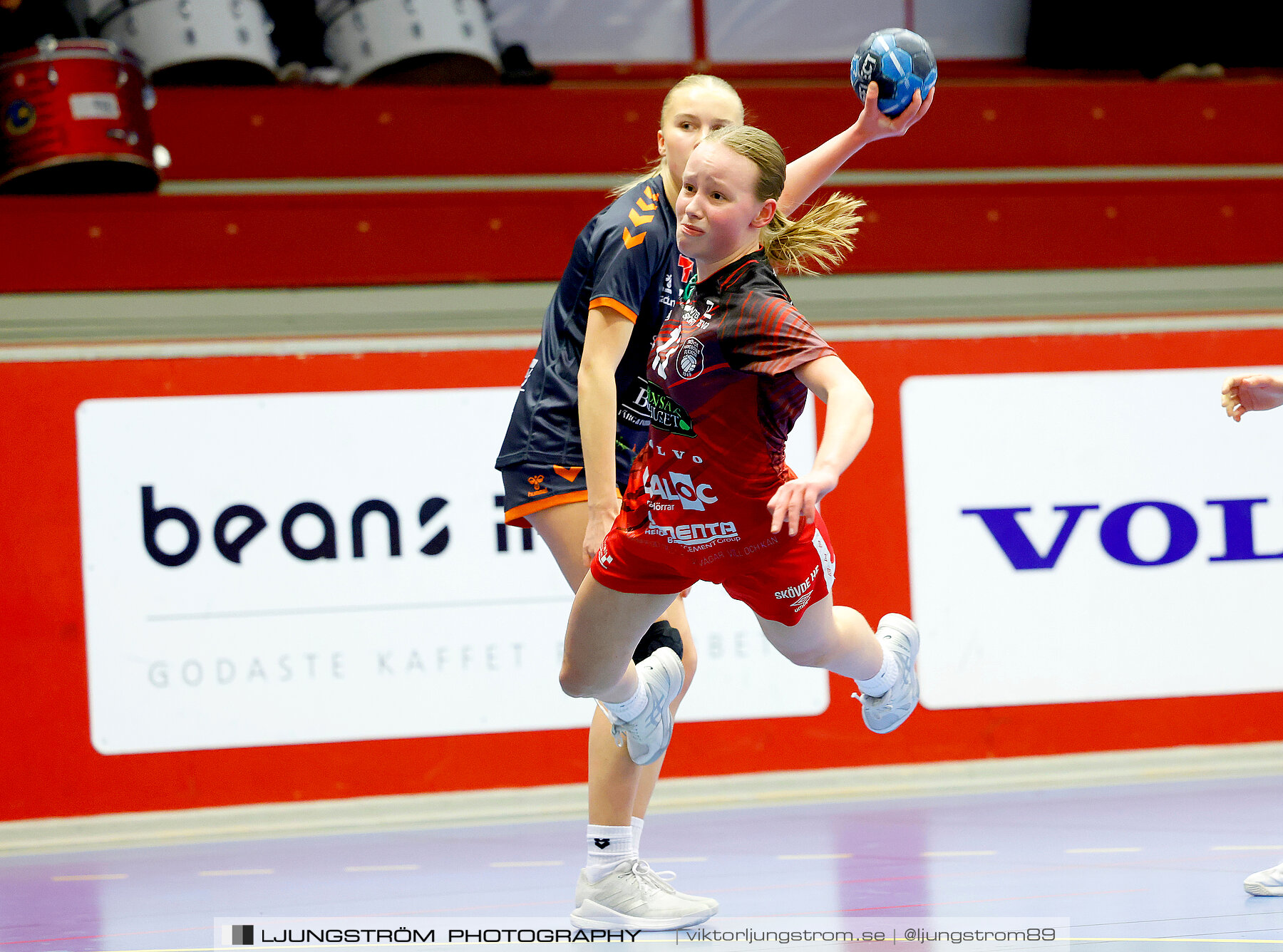 USM F14 Steg 3A Skövde HF Vit-Kristianstad HK 17-18,dam,Skövde Idrottshall,Skövde,Sverige,Ungdoms-SM,Handboll,2024,329612