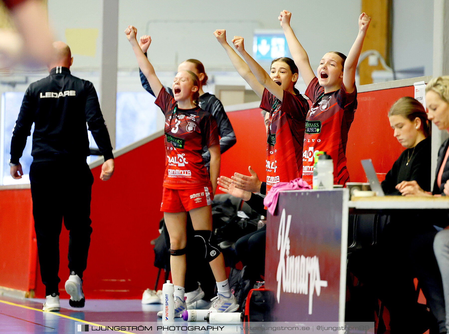 USM F14 Steg 3A Skövde HF Vit-Kristianstad HK 17-18,dam,Skövde Idrottshall,Skövde,Sverige,Ungdoms-SM,Handboll,2024,329662