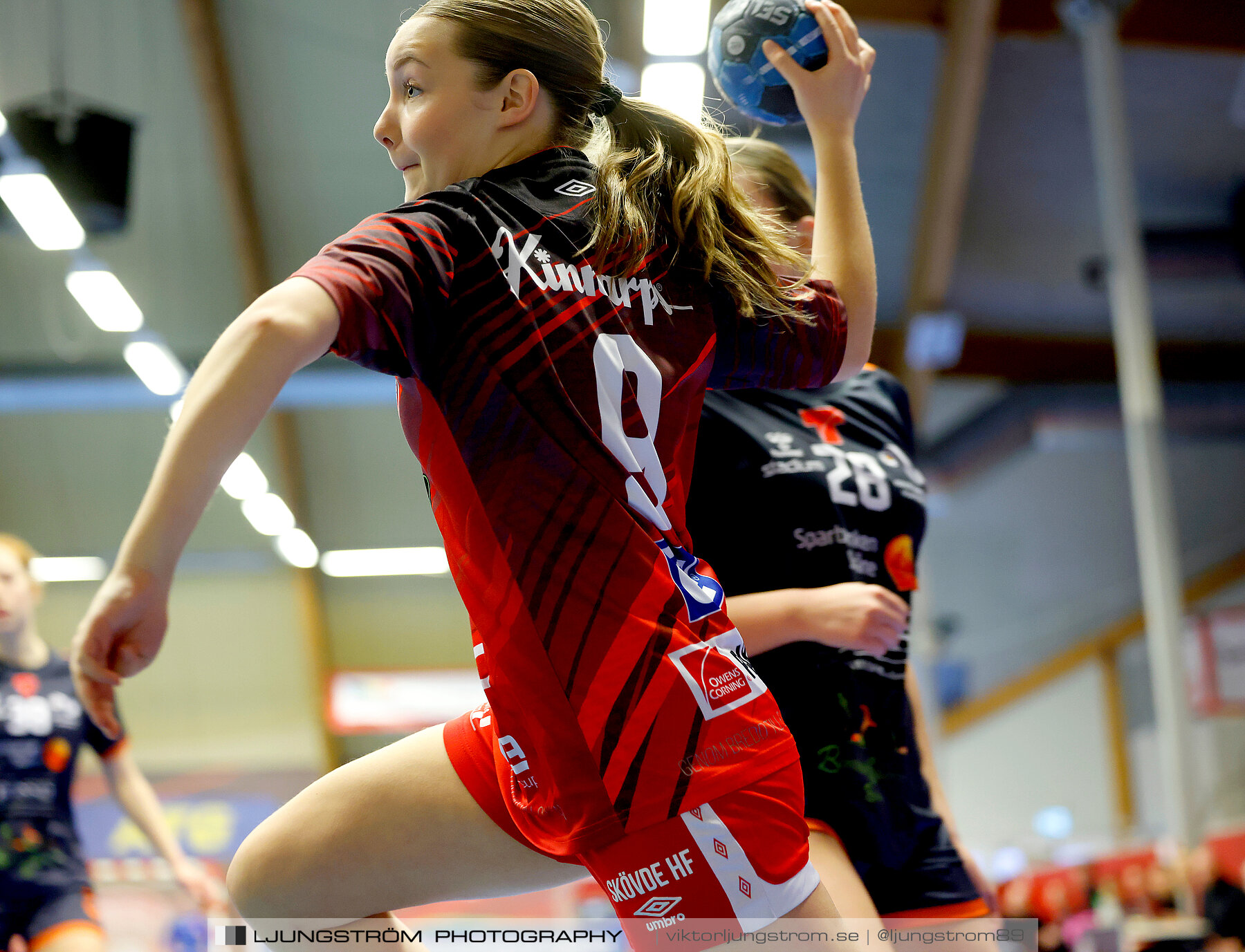 USM F14 Steg 3A Skövde HF Vit-Kristianstad HK 17-18,dam,Skövde Idrottshall,Skövde,Sverige,Ungdoms-SM,Handboll,2024,329683